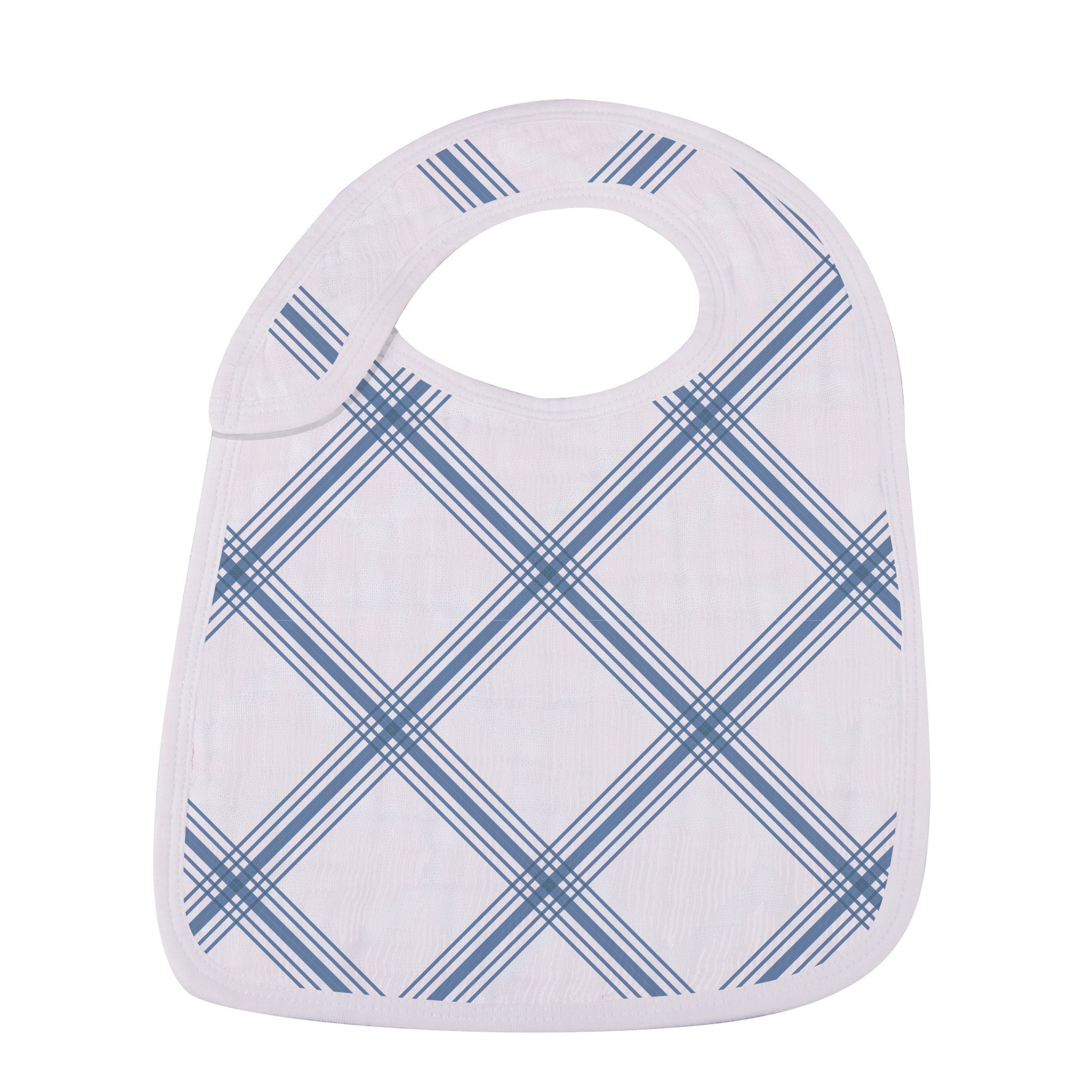 A pack of three stylish Things That Go Snap Bibs made from soft cotton muslin, featuring multiple snaps for adjustable fit.