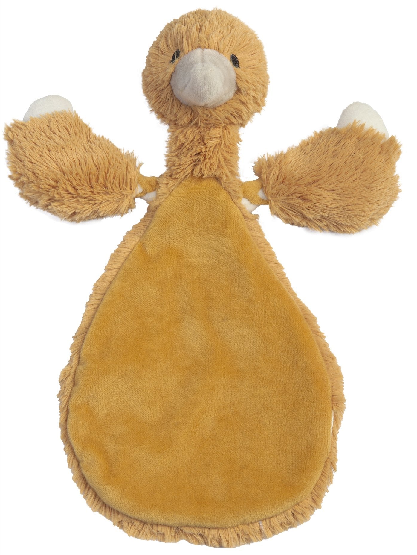 Twine Duck Tuttle by Happy Horse, a soft duckling cuddle cloth perfect for babies and toddlers, measuring 11 inches.