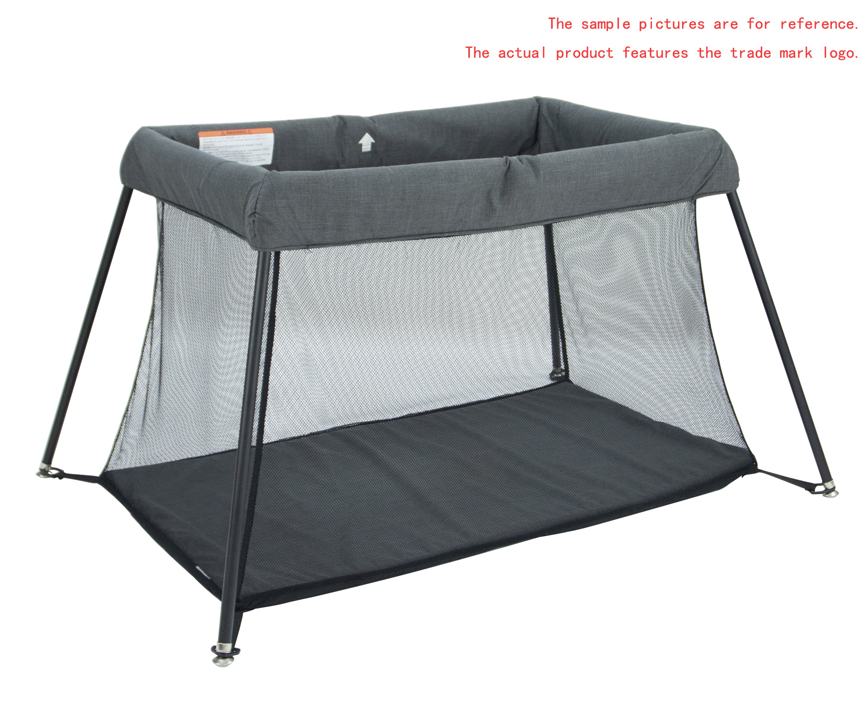 UNiPLAY Portable Playard showcasing its lightweight design and sturdy frame, perfect for travel and easy assembly.