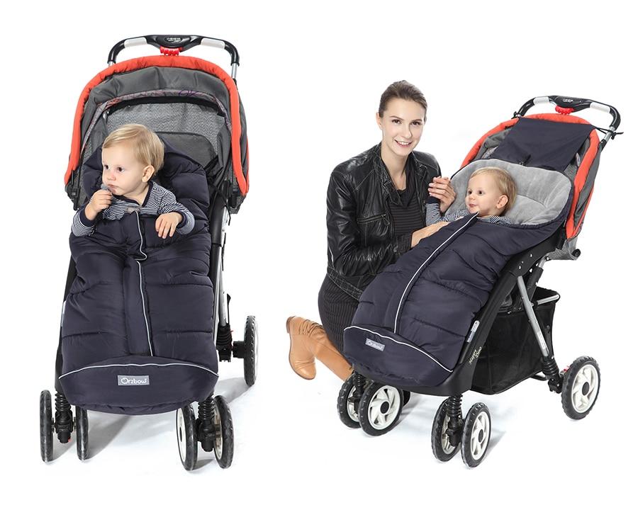 Universal Baby Stroller Footmuff in solid color, designed for newborns, showcasing soft cotton and silk materials for warmth and comfort.