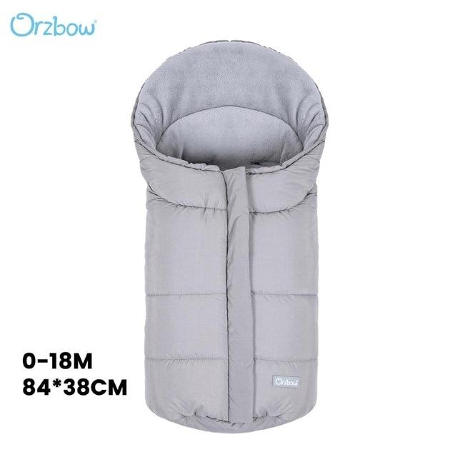 Universal Baby Stroller Footmuff in solid color, designed for newborns, showcasing soft cotton and silk materials for warmth and comfort.