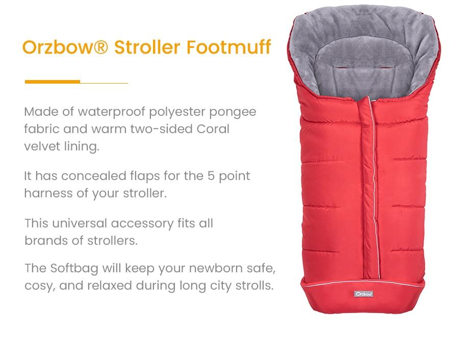 Universal Baby Stroller Footmuff in solid color, designed for newborns, showcasing soft cotton and silk materials for warmth and comfort.