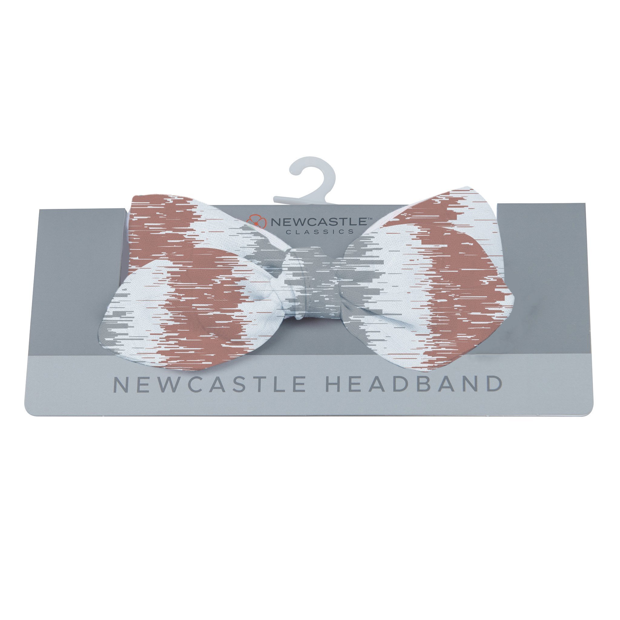 Western Stripe Cotton Baby Headband featuring a stylish stripe design, made from soft 100% cotton for comfort.