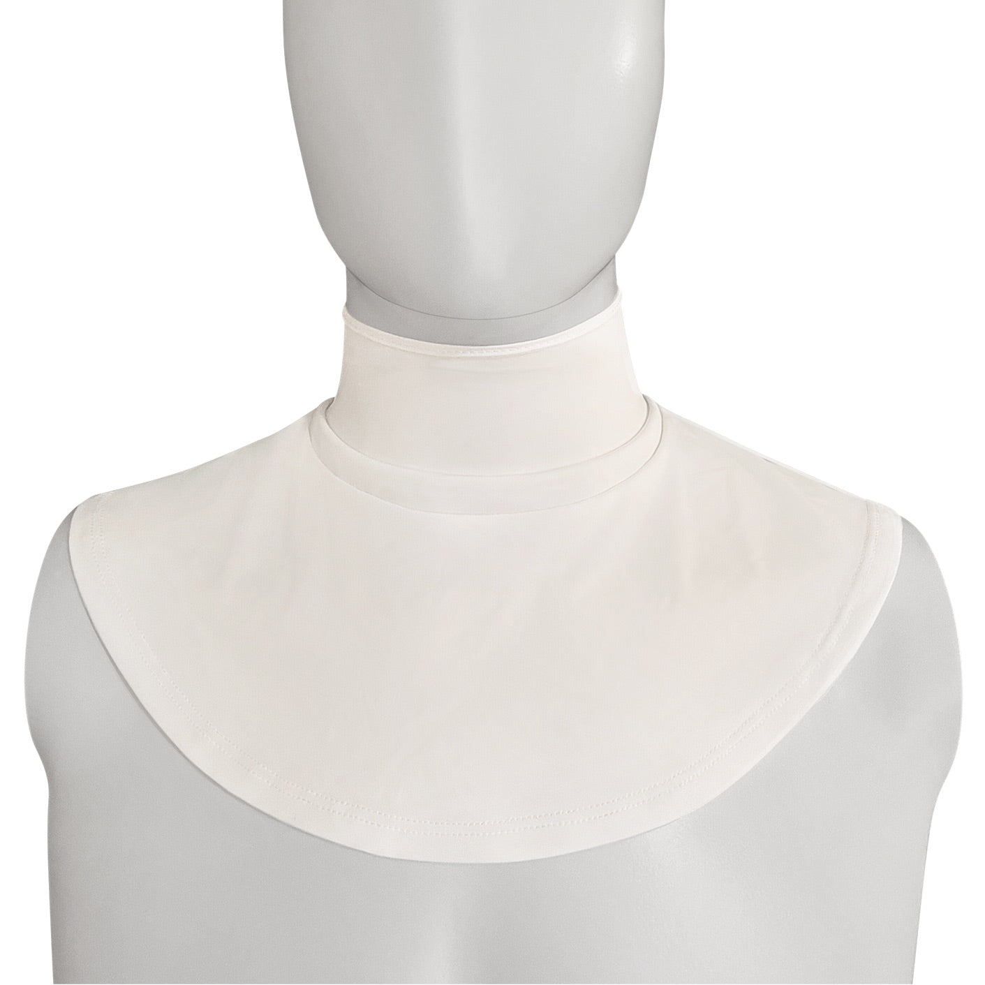 NeckBlock® Sun Gaiter in a stylish design, showcasing its UPF 50+ sun protection for neck and chest, made from eco-friendly recycled nylon.