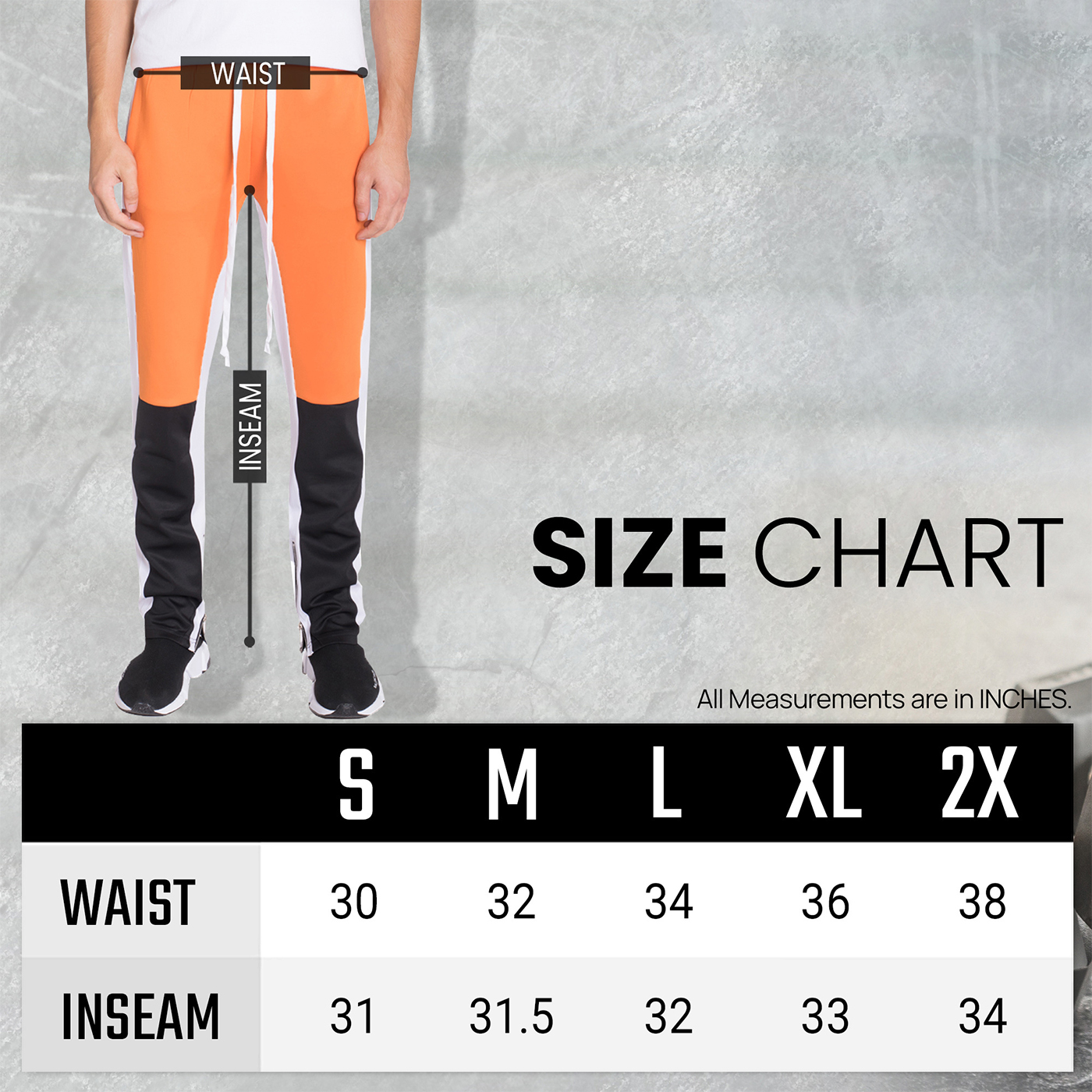 TP0555 Color Block Slim Fit Track Pants featuring a stylish design with elastic waistband and zippered pockets.