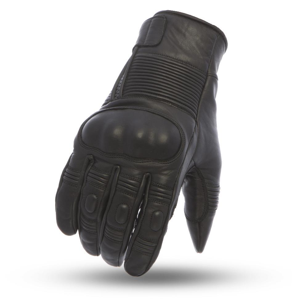 Cascade light lined gloves featuring zipper, Velcro closure, rubber knuckles, and stretch panels for comfort and protection.