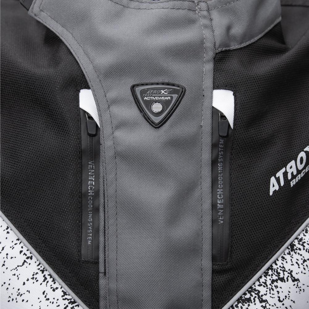 Endura Touring/Adventure Textile Jacket showcasing durable fabric, waterproof features, and adjustable fit for riders.