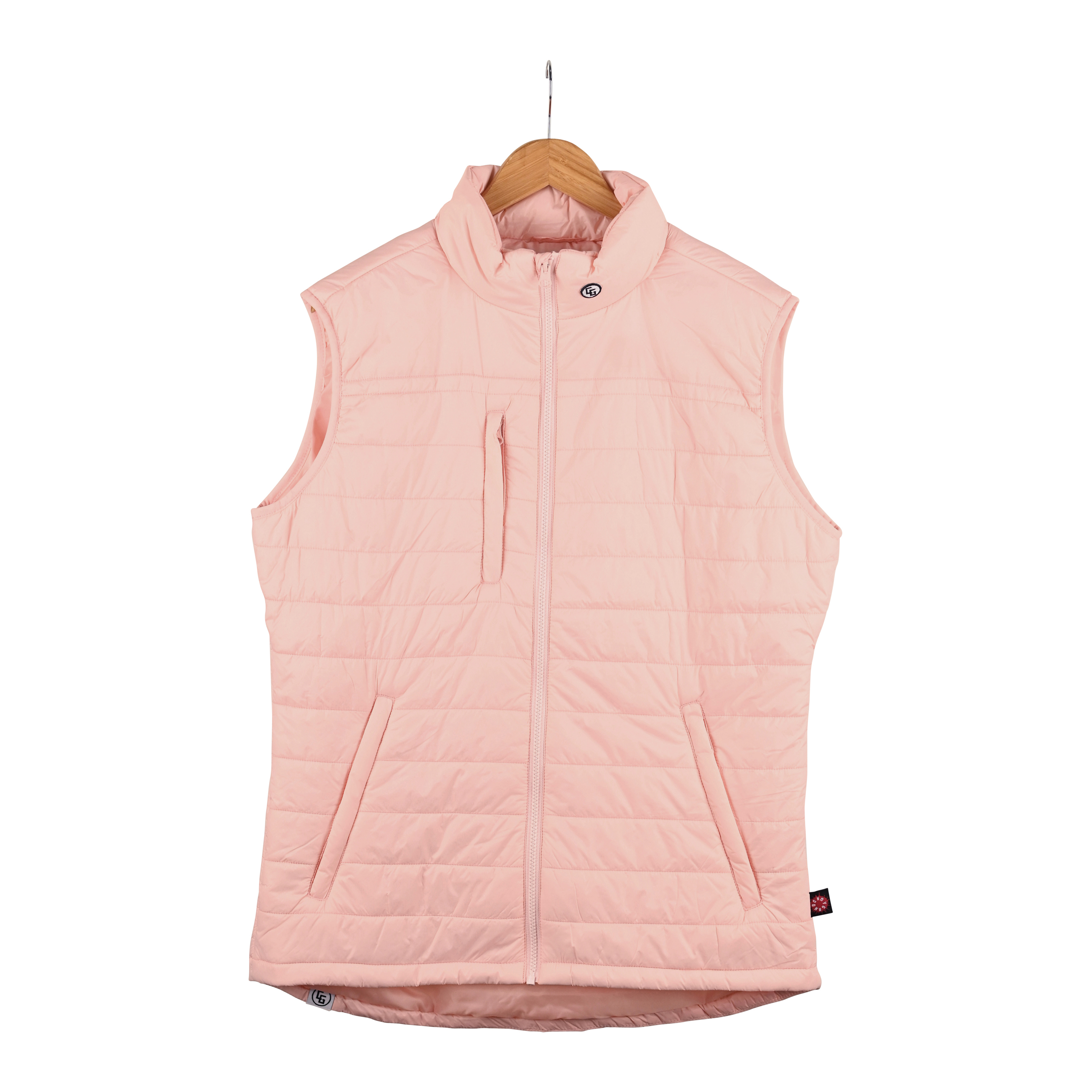 Field Vest made of DWR coated microfiber nylon with multiple pockets and adjustable waist, ideal for outdoor activities.