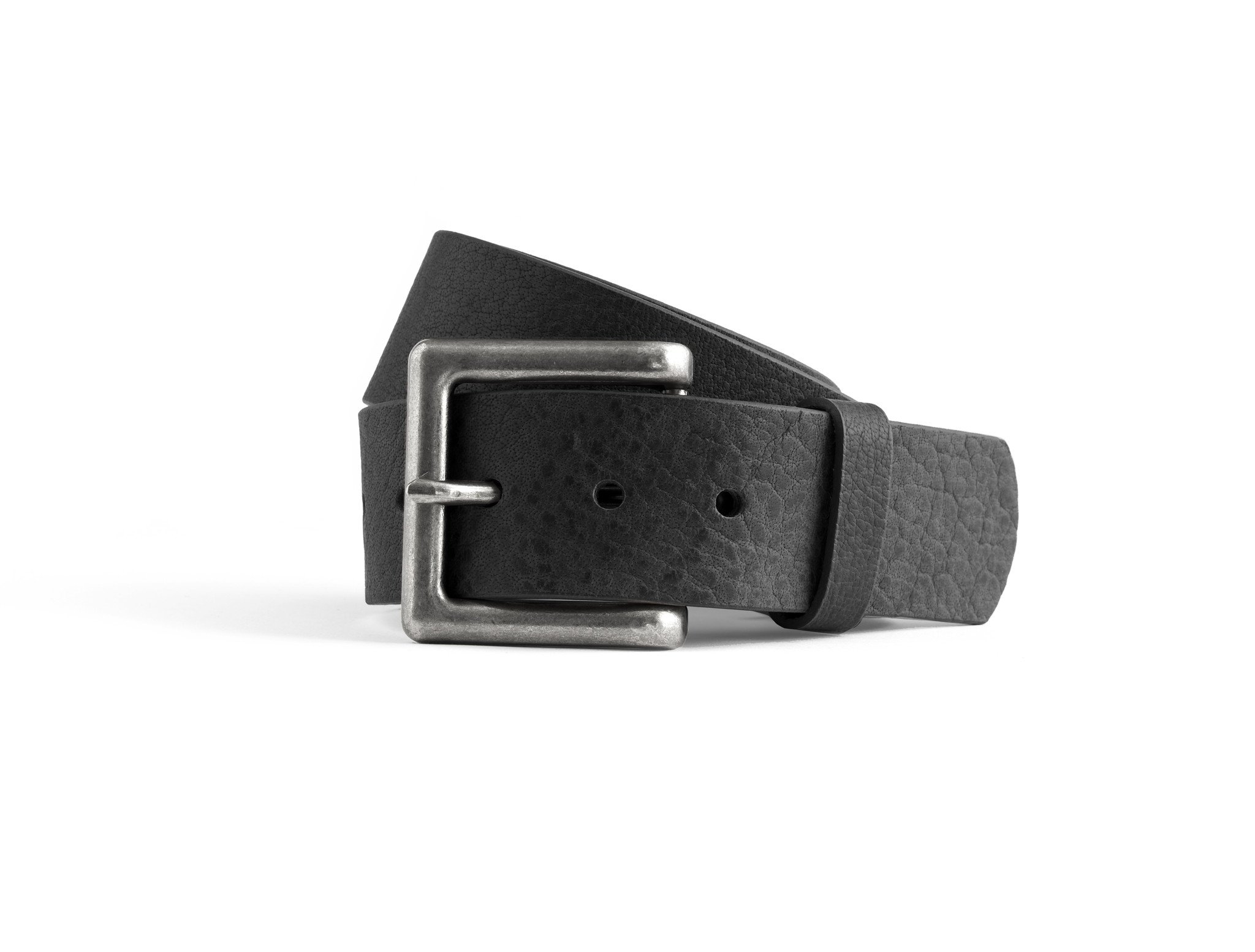 FIMB16003 leather belt, 1 3/4 inch wide, showcasing its quality and design.