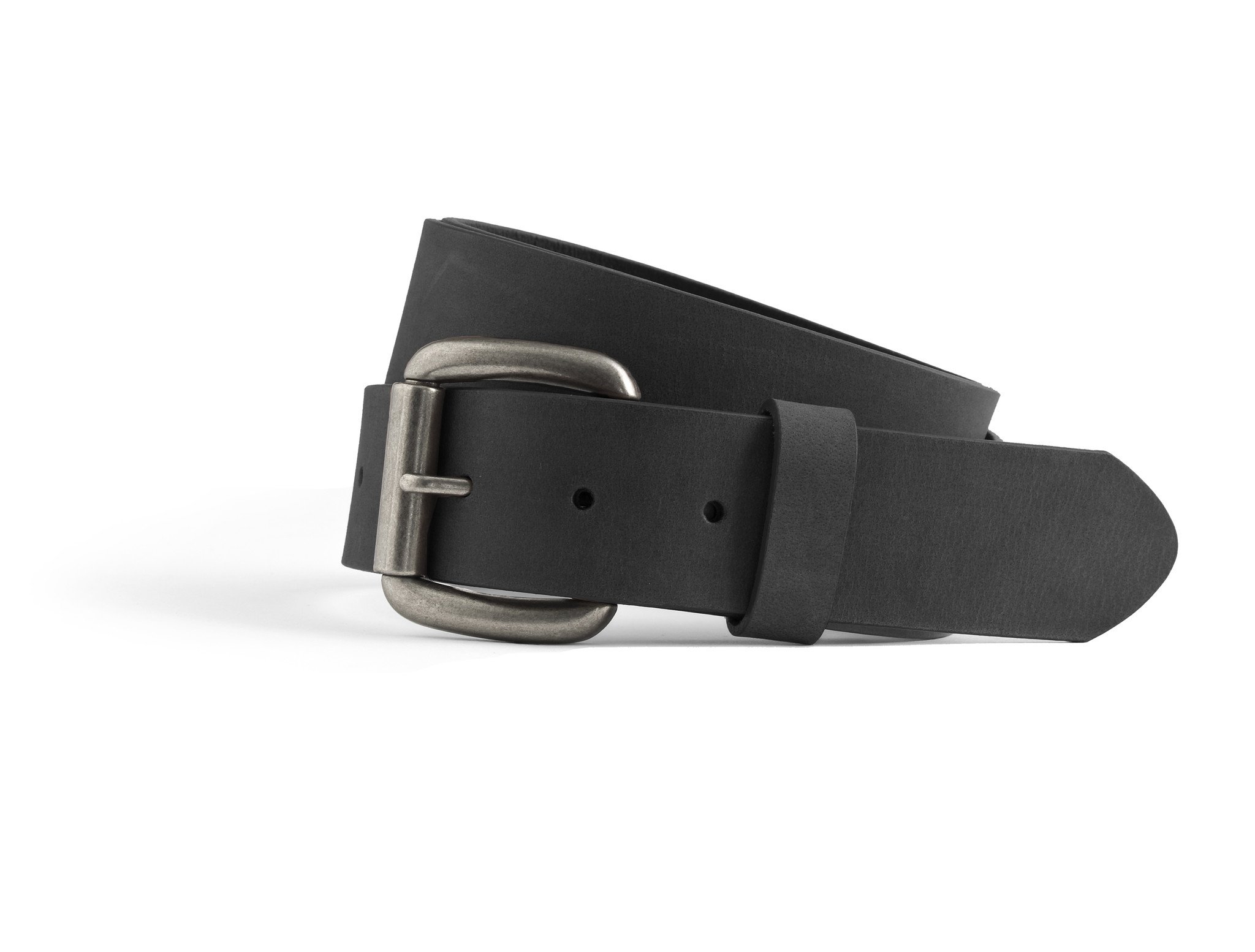 FIMB16004 leather belt, 1 1/2 inch wide, showcasing its quality and design.