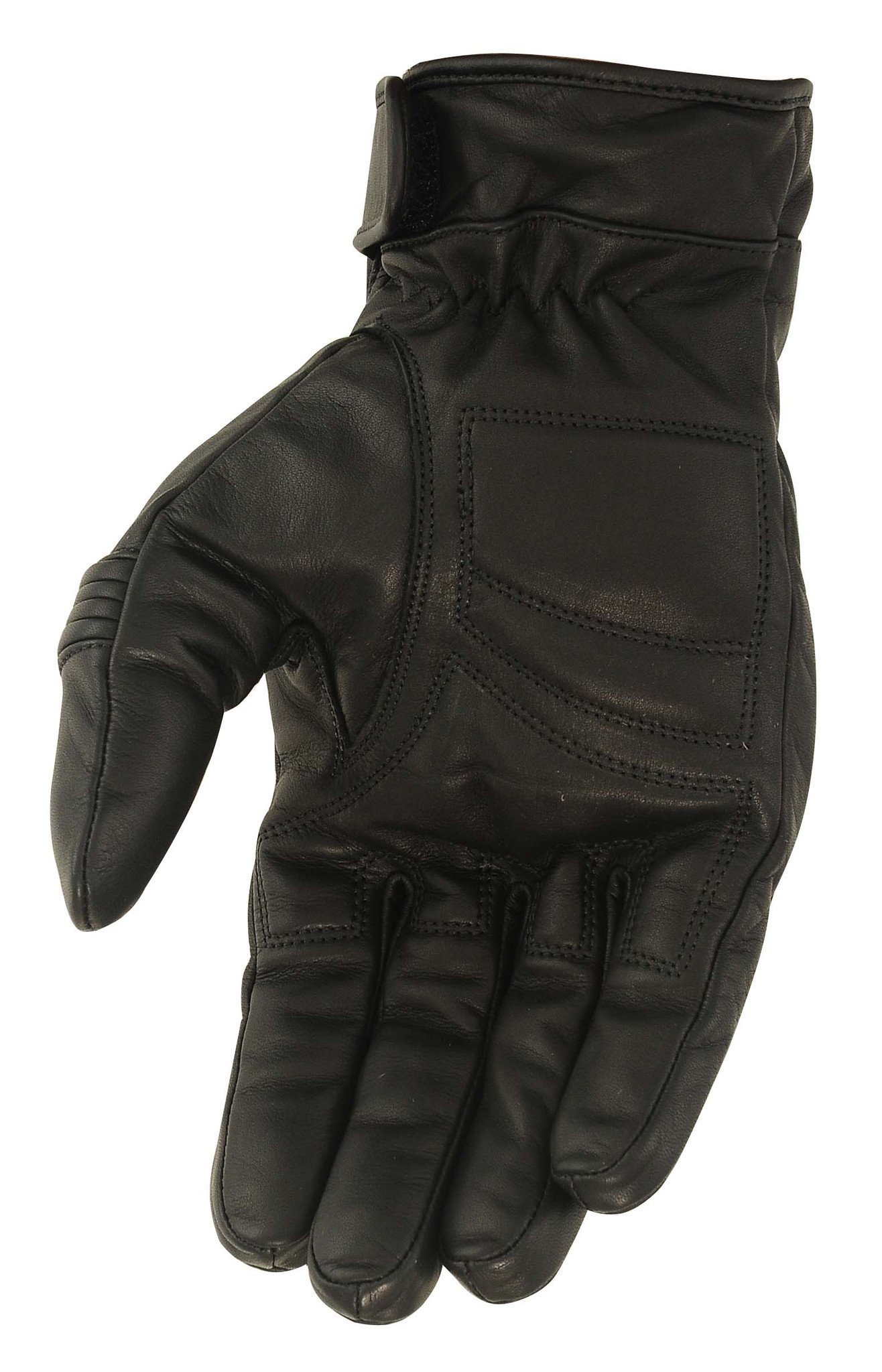 Men's waterproof glove with stretch knuckles, designed for outdoor activities in wet conditions.