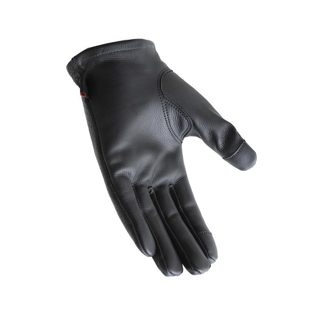 Roper BF10 Edition men's motorcycle leather gloves with touch tech fingers, showcasing classic design and premium leather.