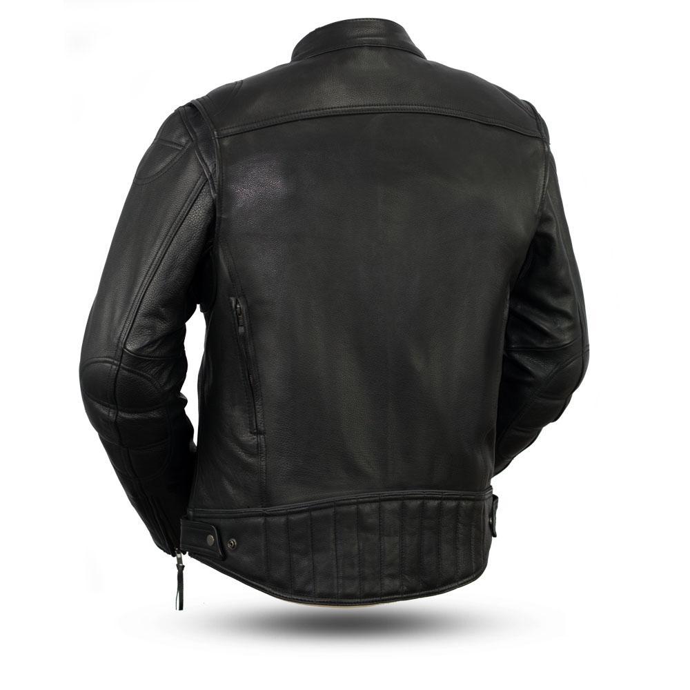 Top Performer jacket made from Diamond Naked Cowhide, featuring multiple pockets and ventilation.