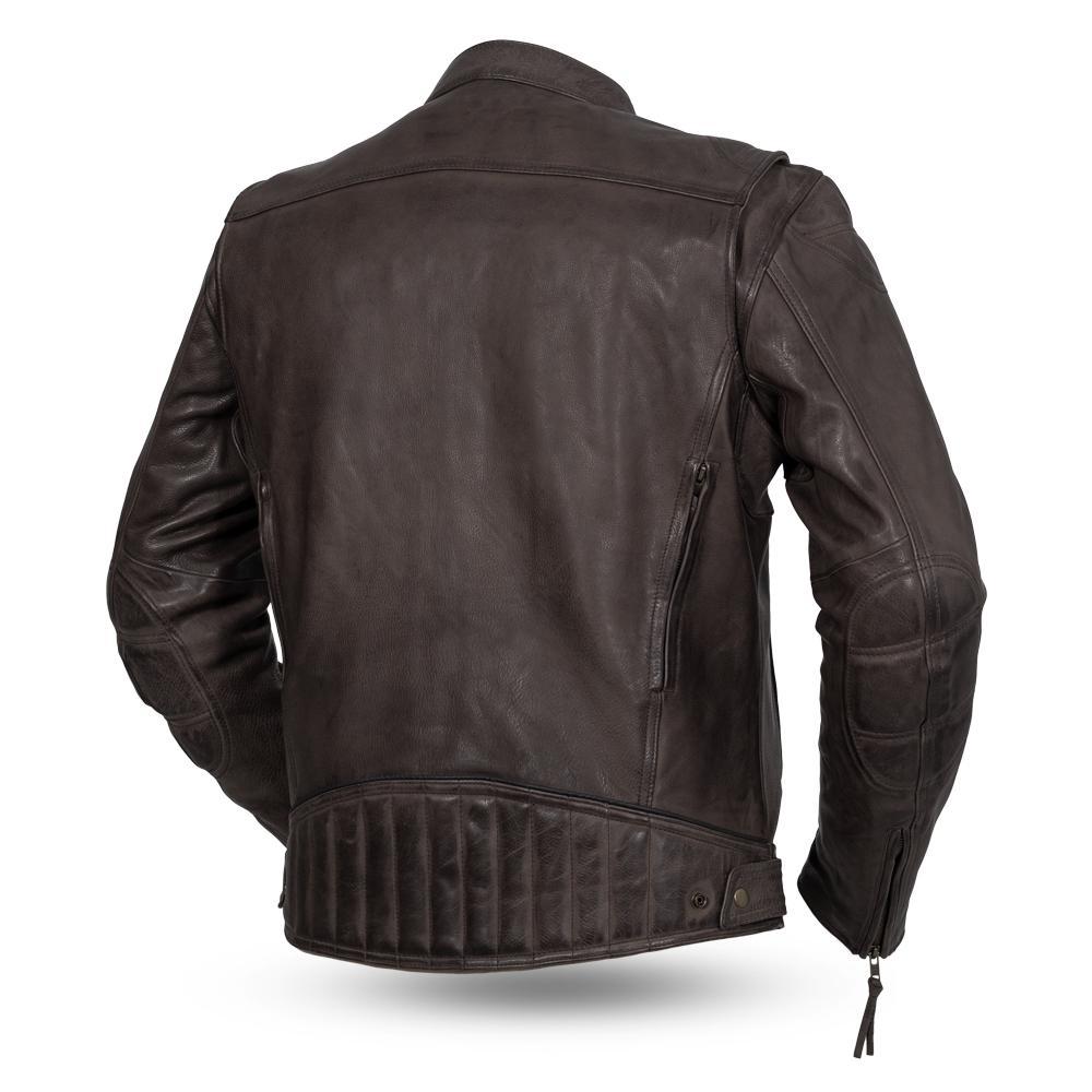 Top Performer jacket made from Diamond Naked Cowhide, featuring multiple pockets and ventilation.