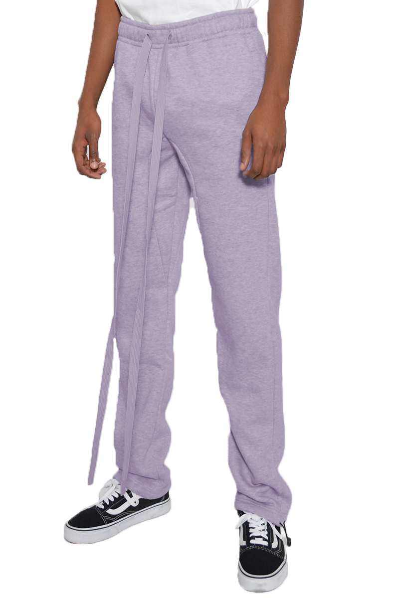 Drop Shoulder and Ankle Toggle Sweat Set featuring an oversized tee and regular fit sweat pants in soft cotton fabric.