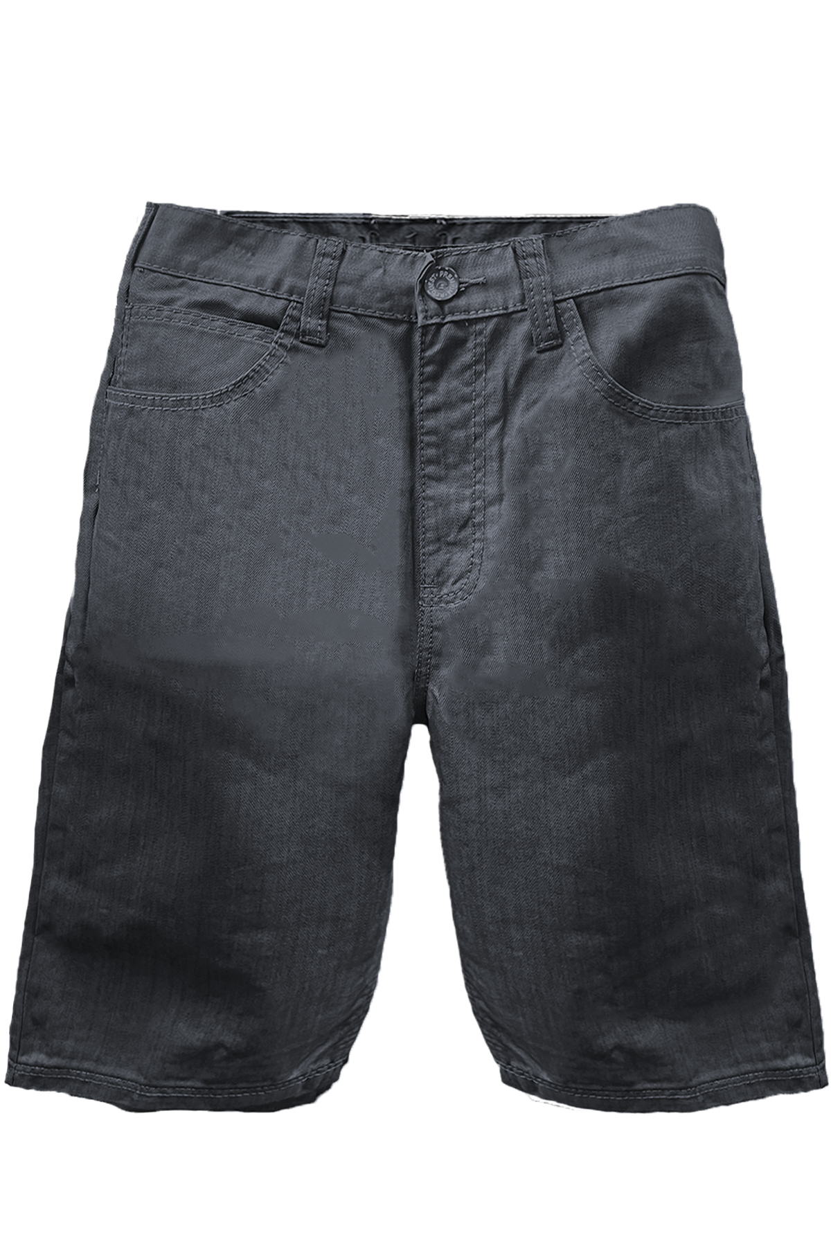 Main Premium Black 5 Pocket Shorts image