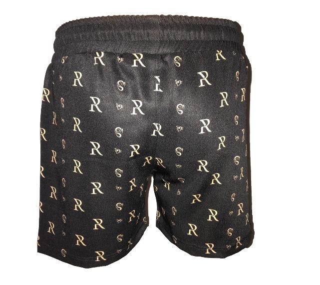 Stylish Steven trunks by Rose Paulino featuring unique prints, made from breathable microfiber for summer comfort.