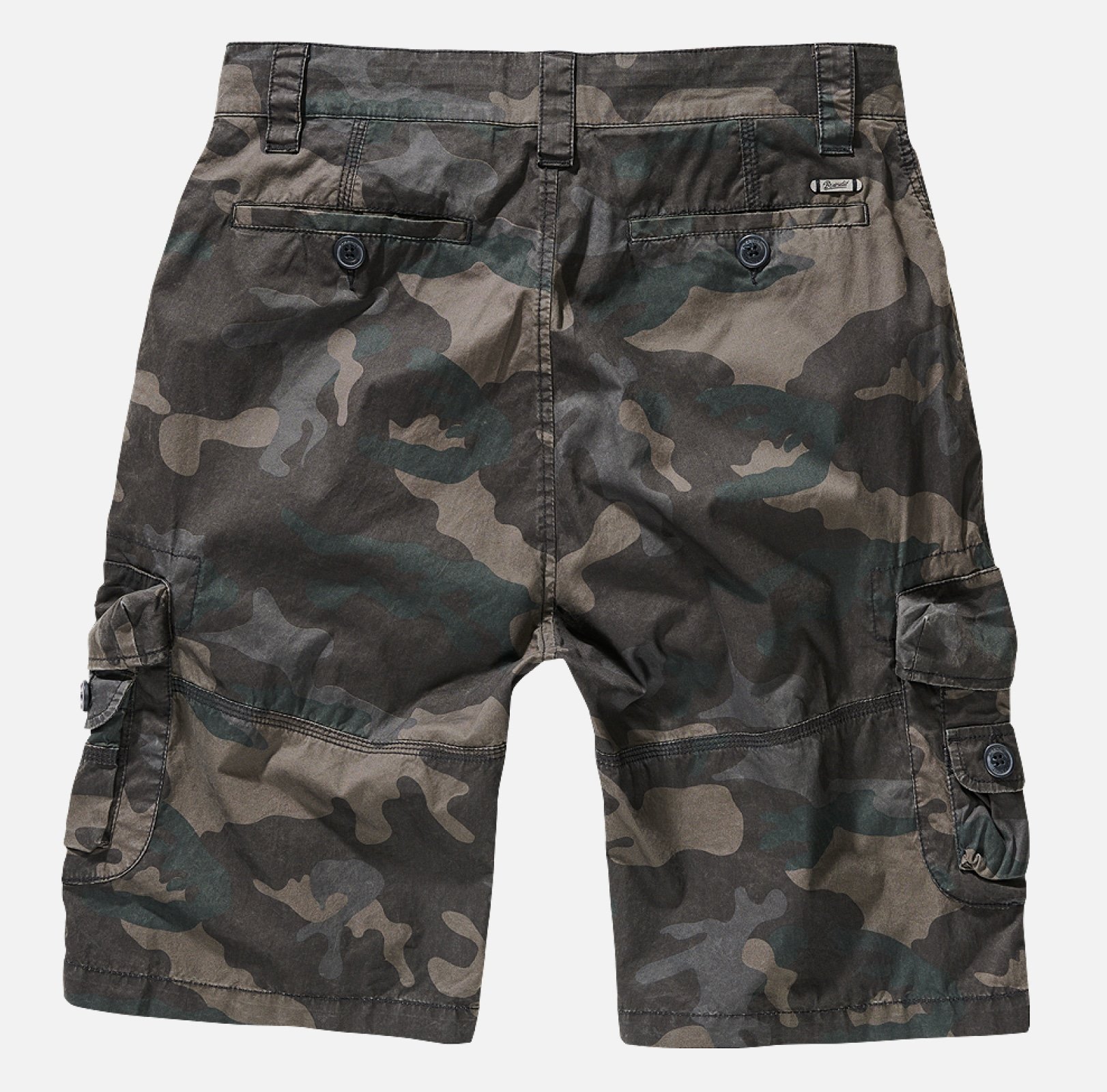 A pair of Ty Shorts made from lightweight cotton, featuring a slim cut, drawstring waistband, and multiple pockets for convenience.