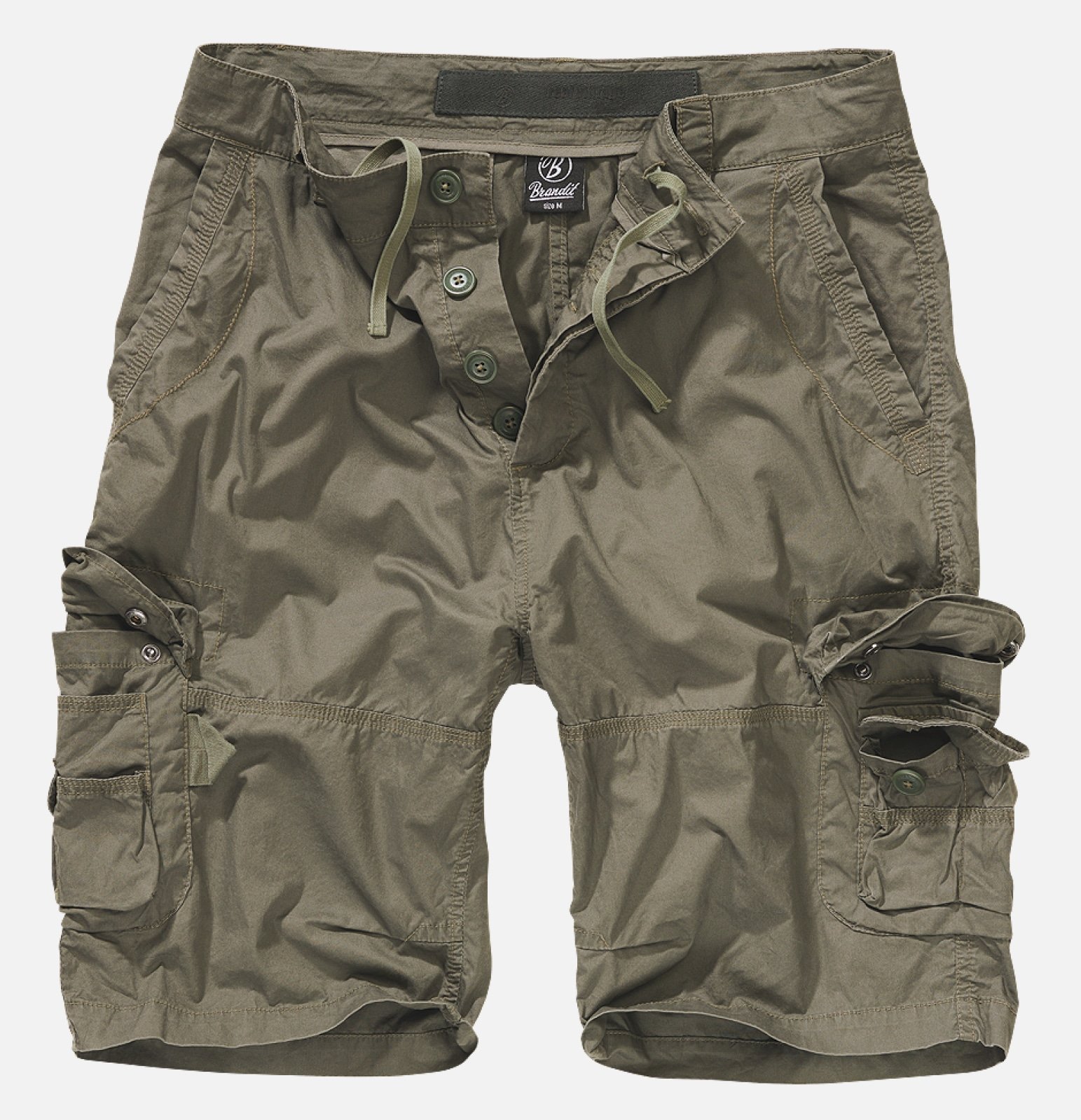 A pair of Ty Shorts made from lightweight cotton, featuring a slim cut, drawstring waistband, and multiple pockets for convenience.