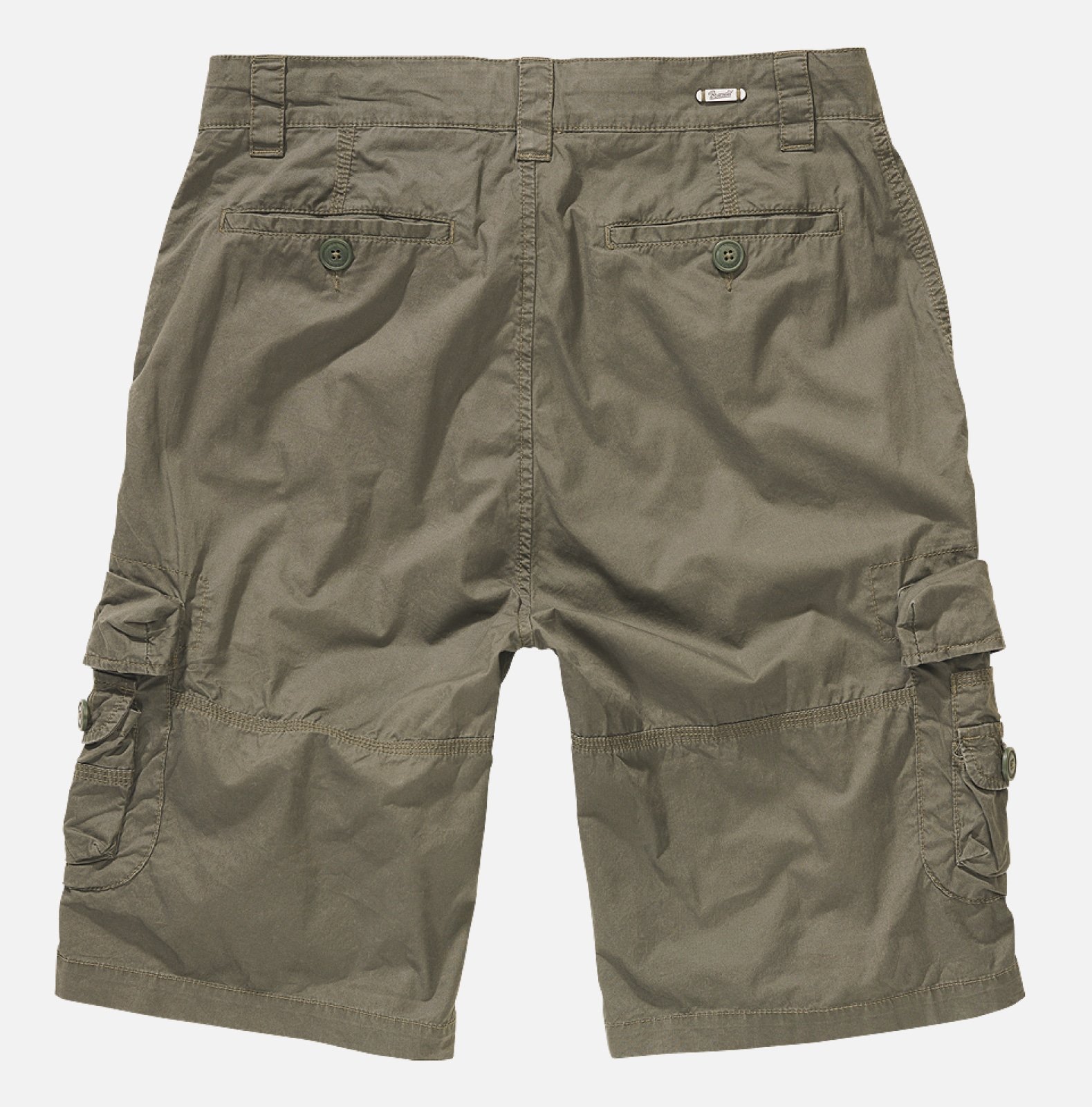 A pair of Ty Shorts made from lightweight cotton, featuring a slim cut, drawstring waistband, and multiple pockets for convenience.