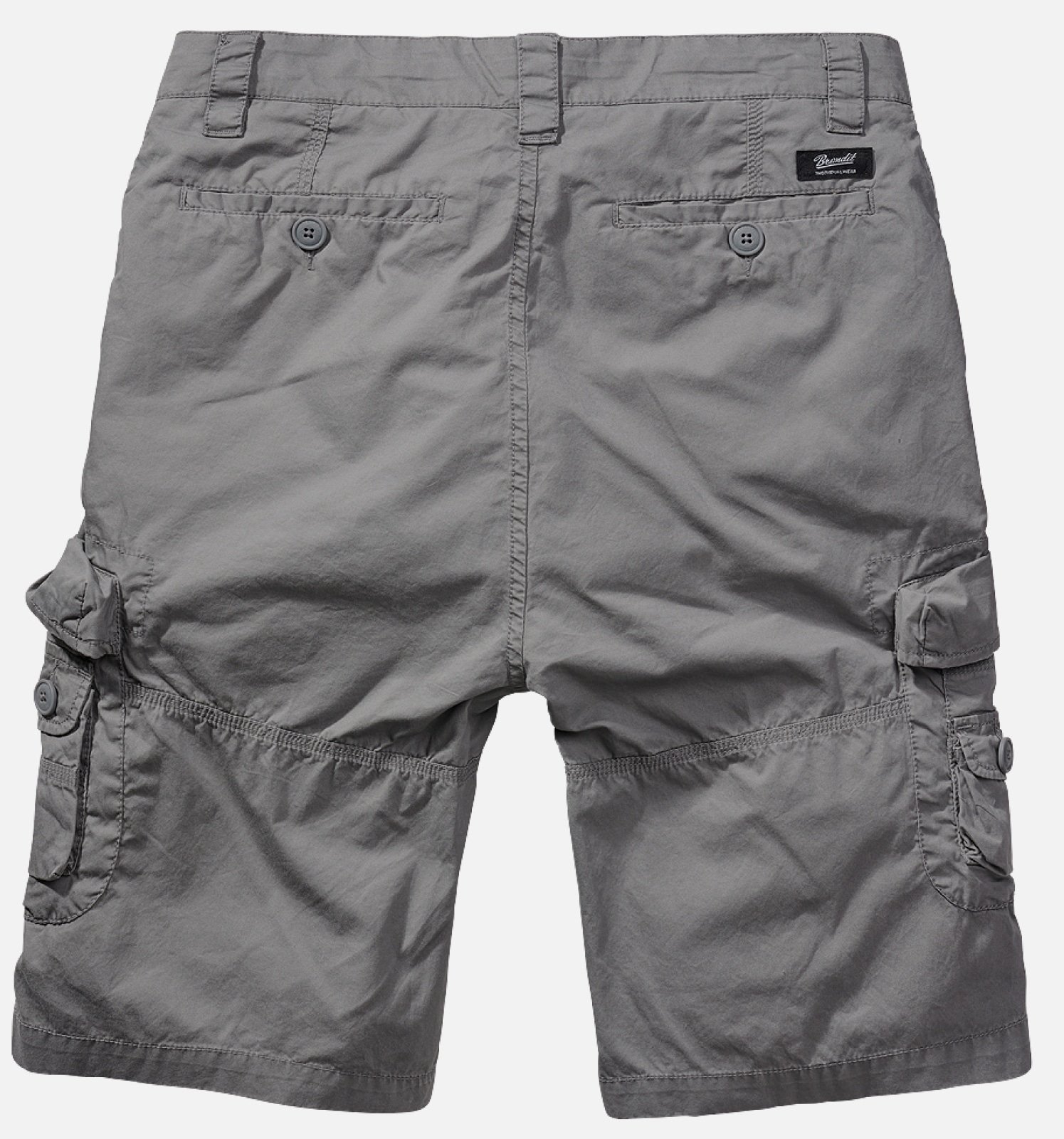 A pair of Ty Shorts made from lightweight cotton, featuring a slim cut, drawstring waistband, and multiple pockets for convenience.