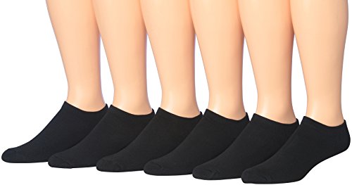 James Fiallo Men's 6-Pairs Low Cut Athletic Sport Socks in assorted colors, showcasing their low cut design and breathable fabric.