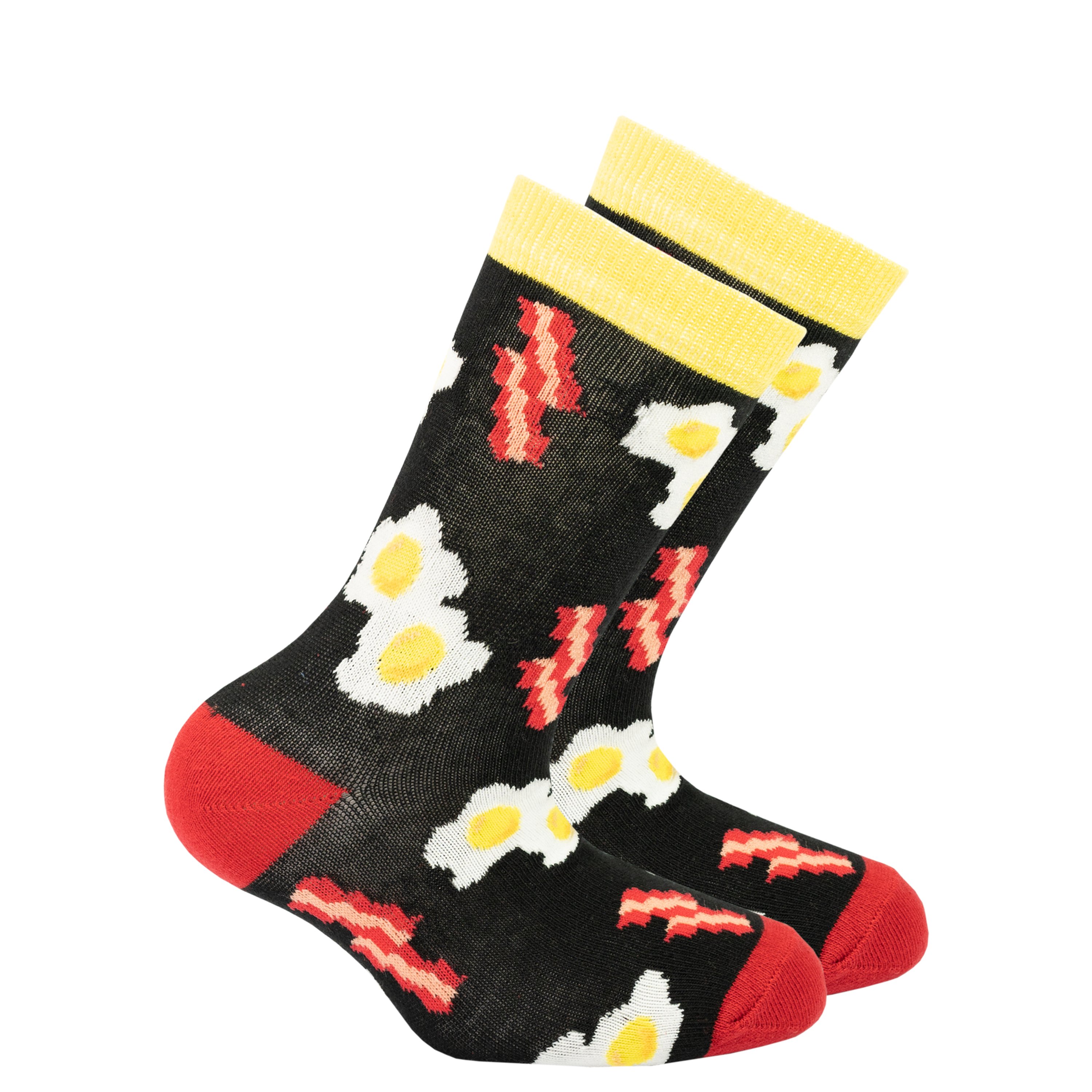 Main Kids Bacon & Eggs Socks image