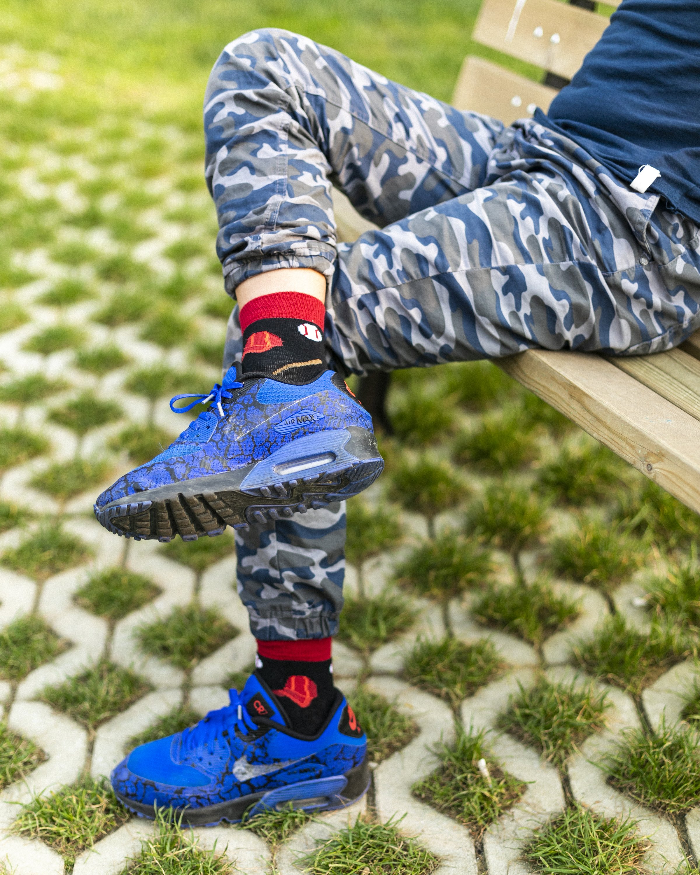 Colorful Kids Baseball Socks made from soft Turkish cotton, featuring trendy patterns and a comfortable fit for active children.