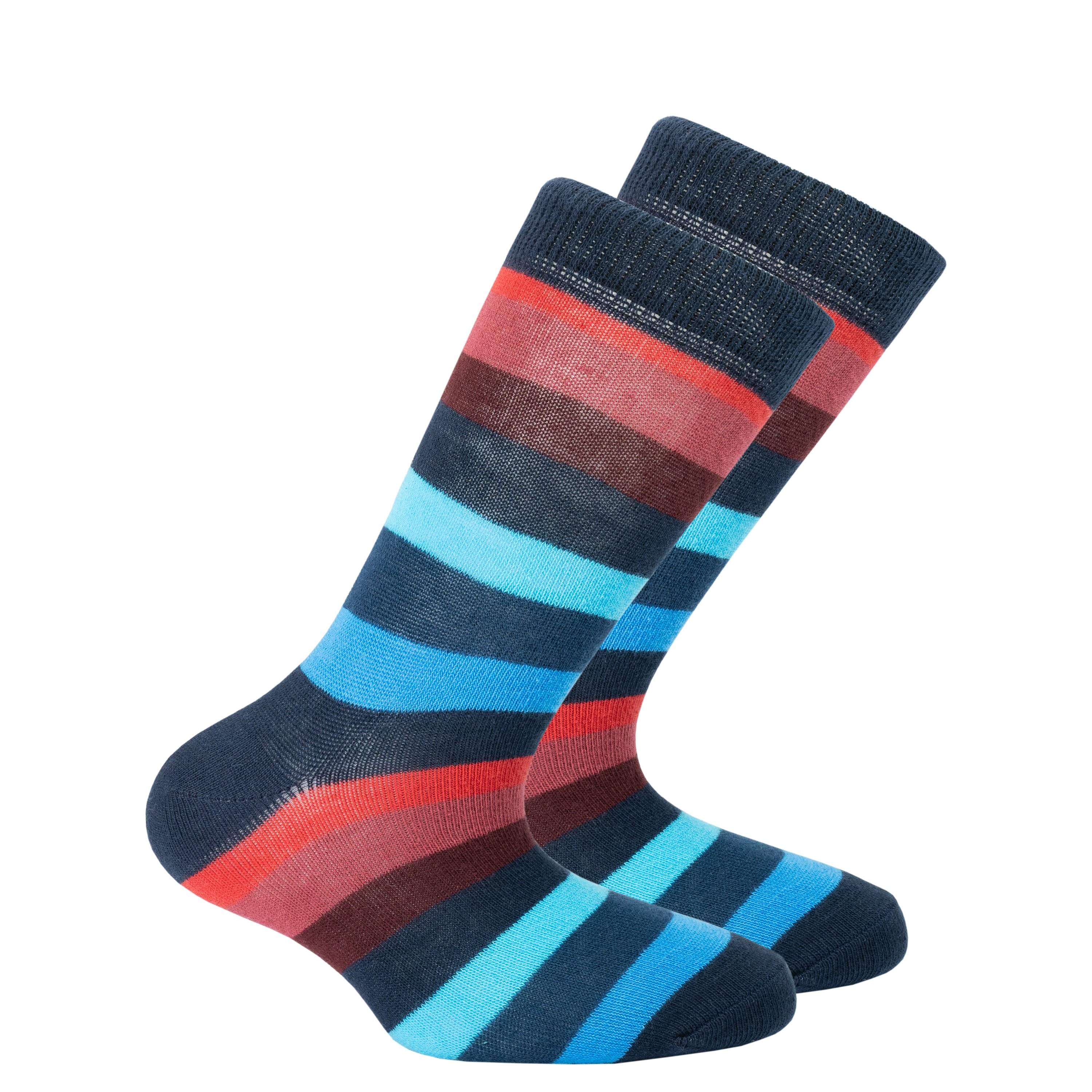 Main Kids Black Grape Stripe Socks image