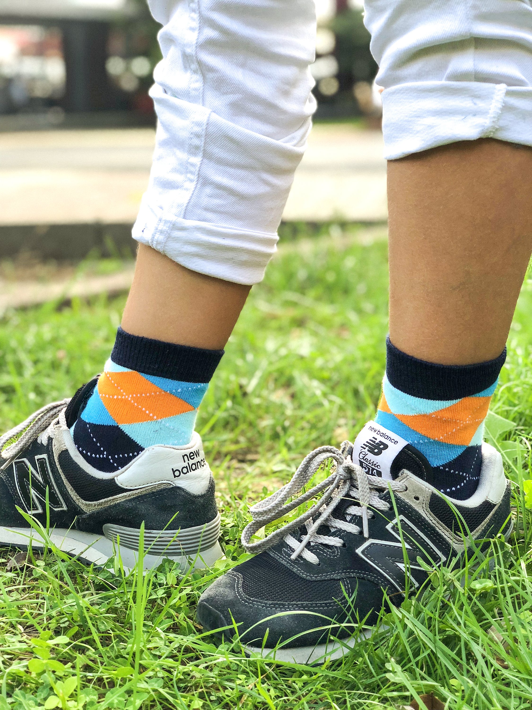 Colorful Kids Fashionable Mix Set Socks displayed with vibrant patterns and soft cotton fabric.