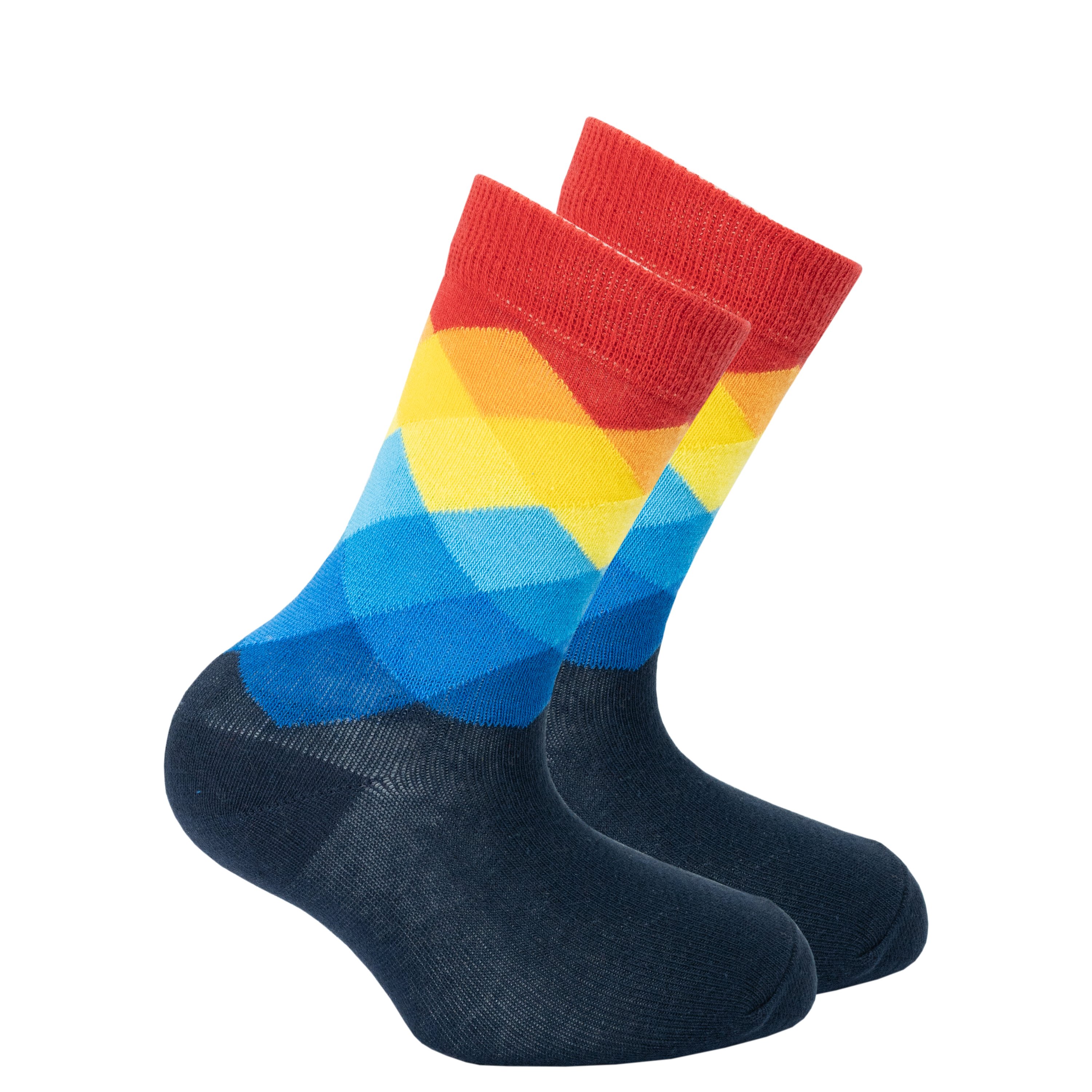 Main Kids Flame Sky Diamond Socks image