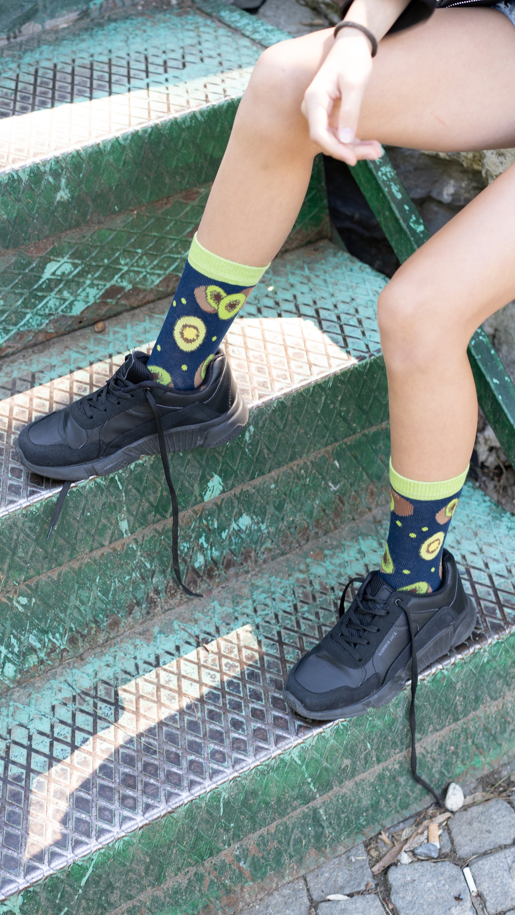 Colorful Kids Kiwi Socks featuring fun patterns and designs, perfect for adding style to children's outfits.