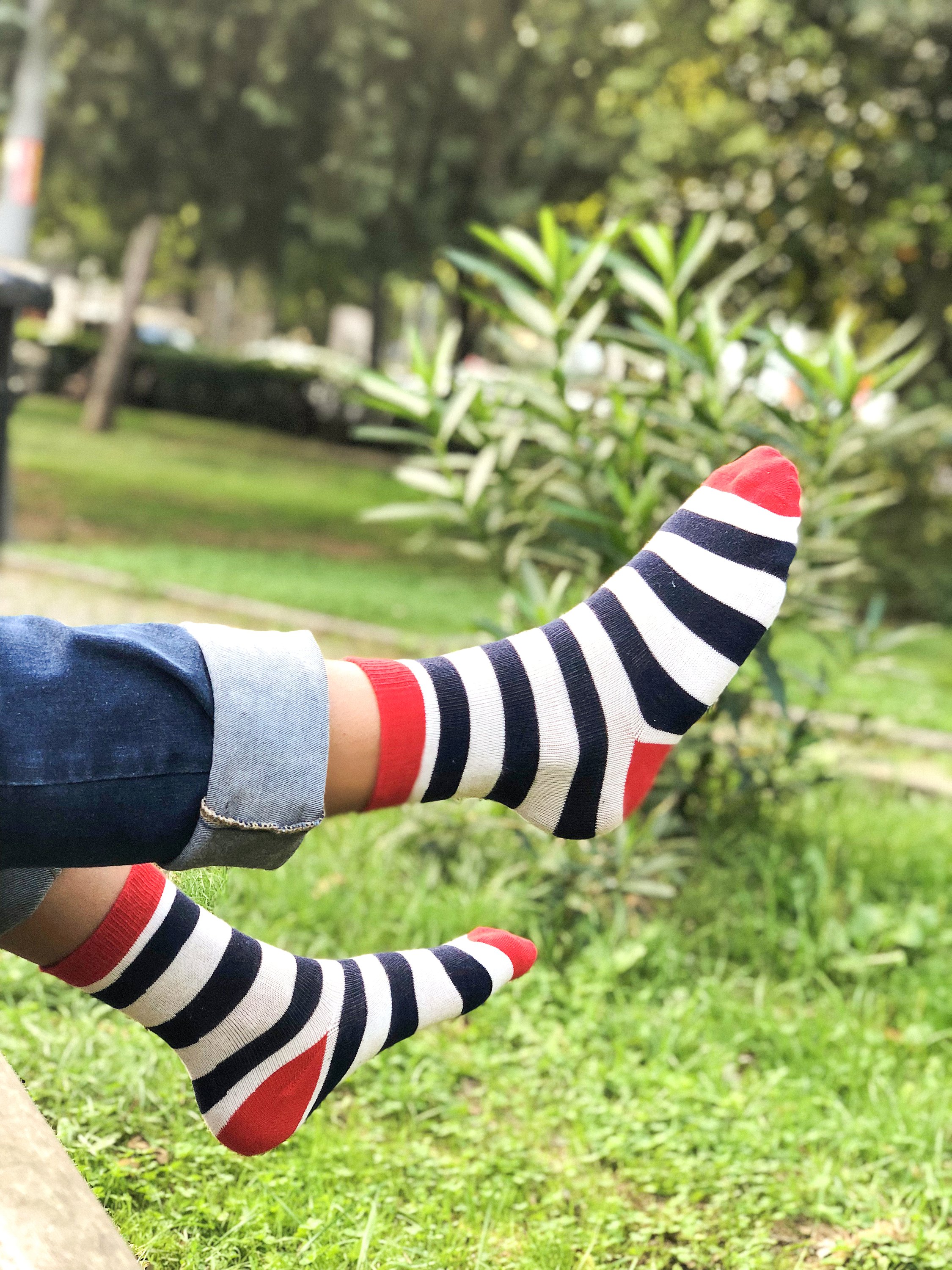 Colorful Kids Patriot Socks featuring trendy patterns and premium cotton material, perfect for stylish kids.