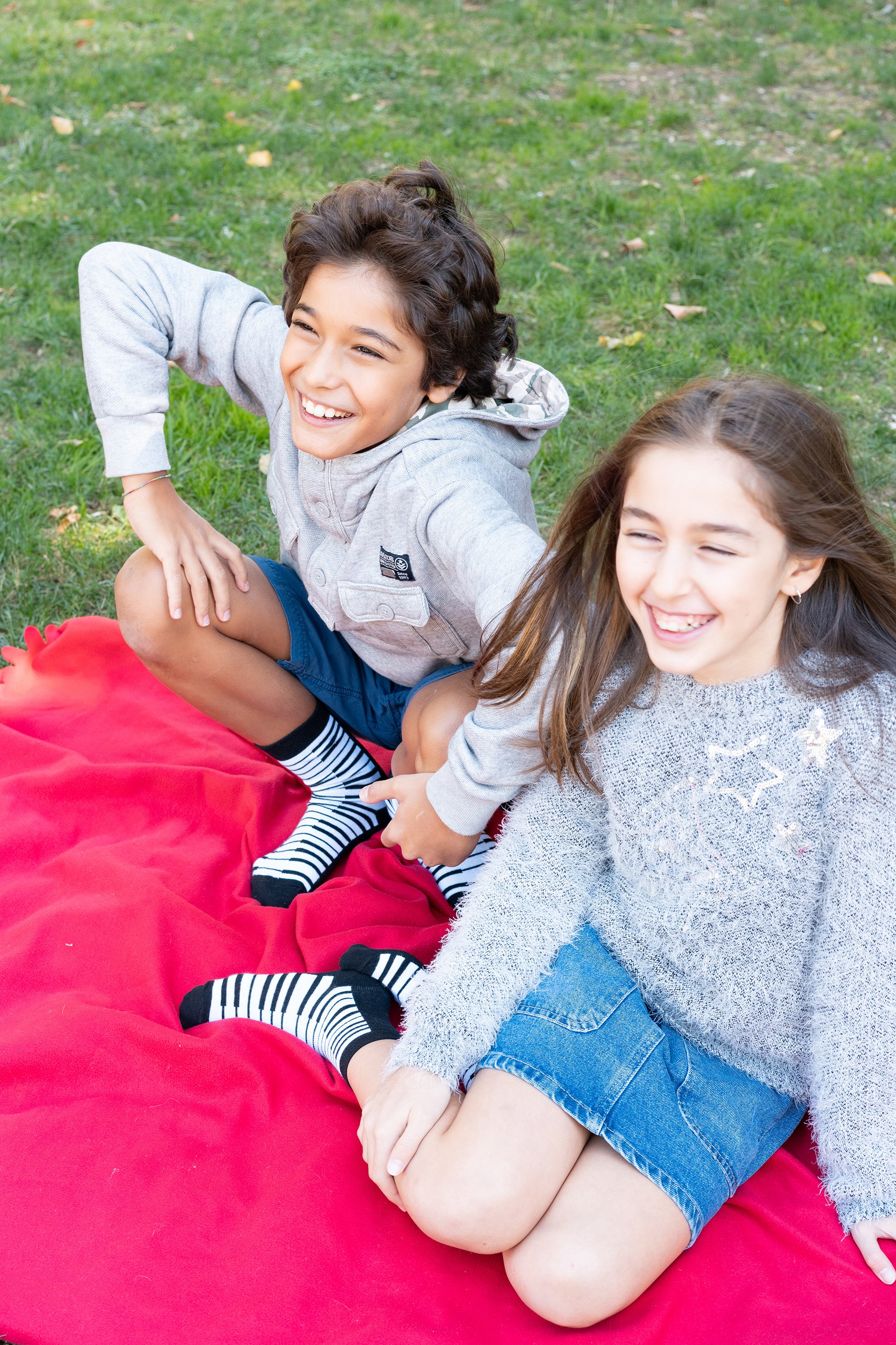 Colorful Kids Piano Socks featuring a fun piano design, made from soft cotton for comfort.