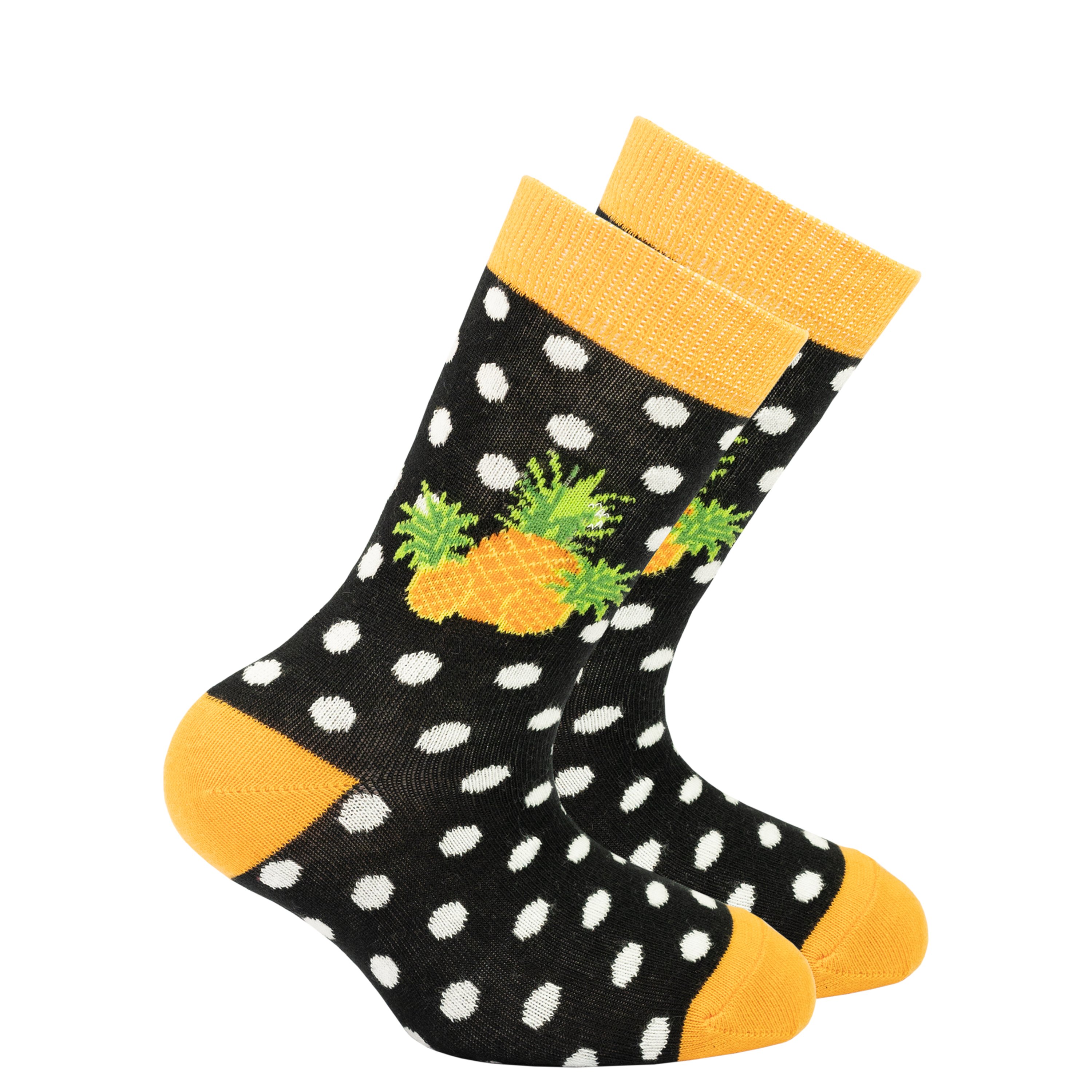 Main Kids Pineapple Dot Socks image