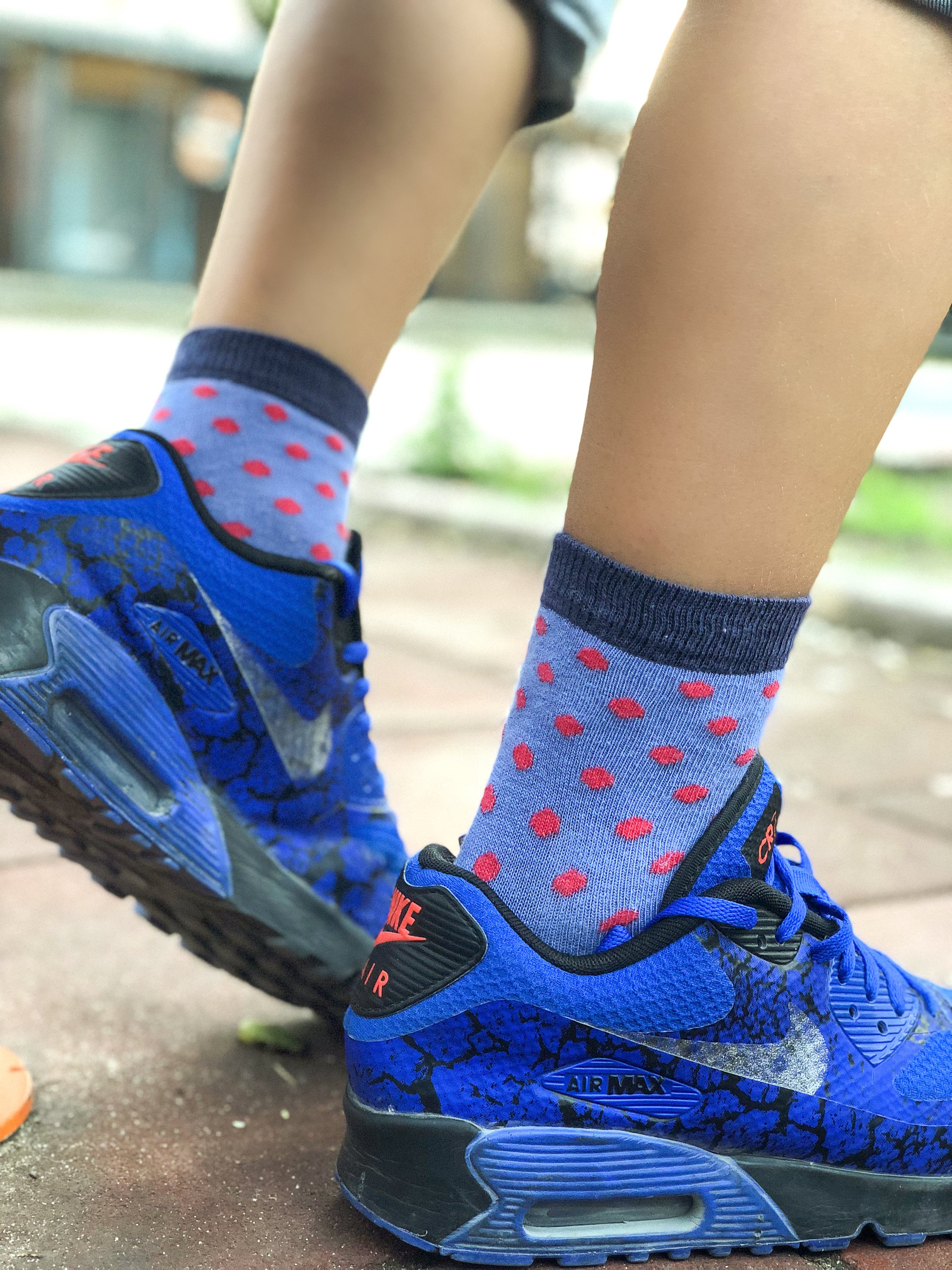 Colorful Kids Soft Dots Socks made from premium cotton, featuring fun patterns and designs for children.