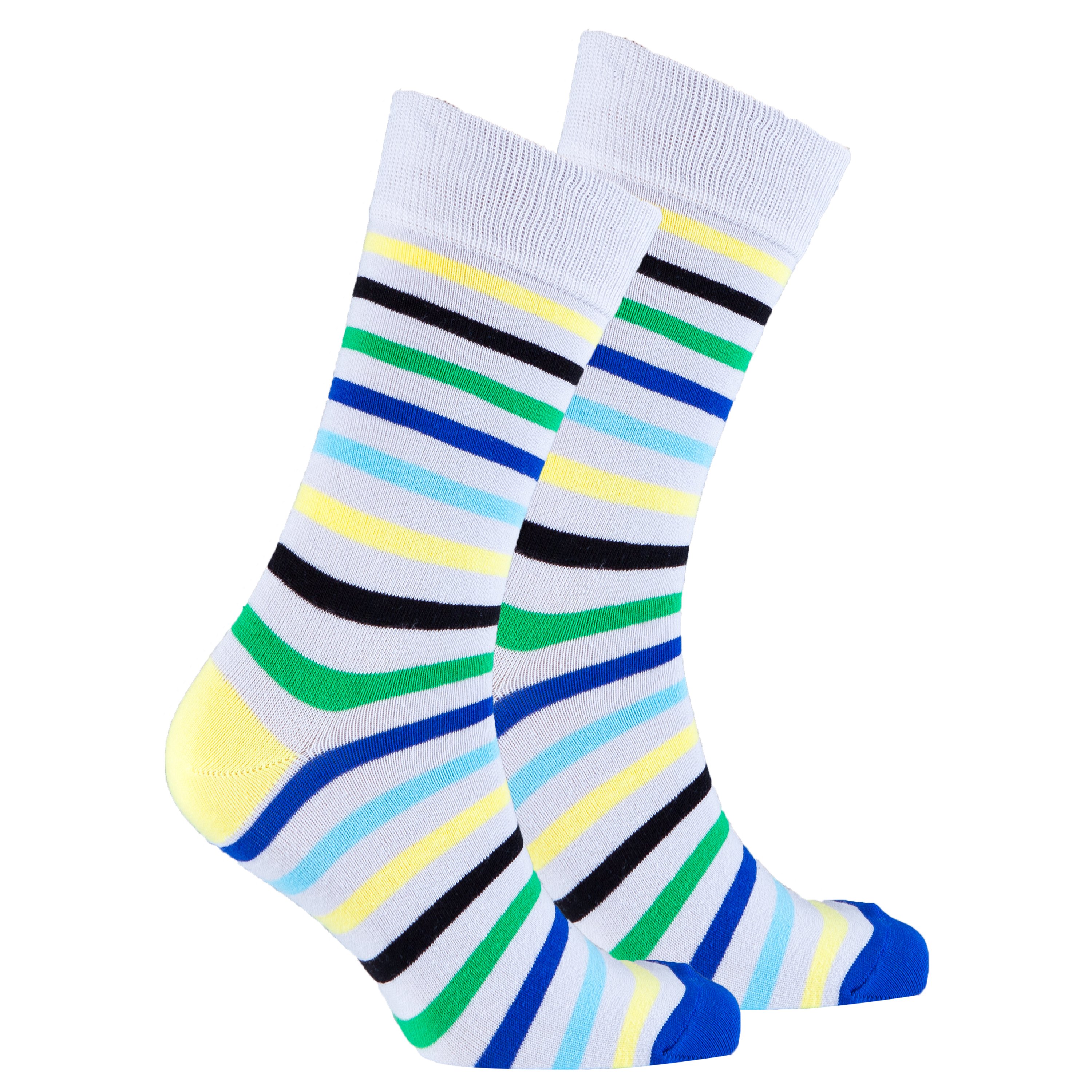 Men's Ash Stripe Socks featuring a trendy design made from soft Turkish cotton, perfect for comfort and style.