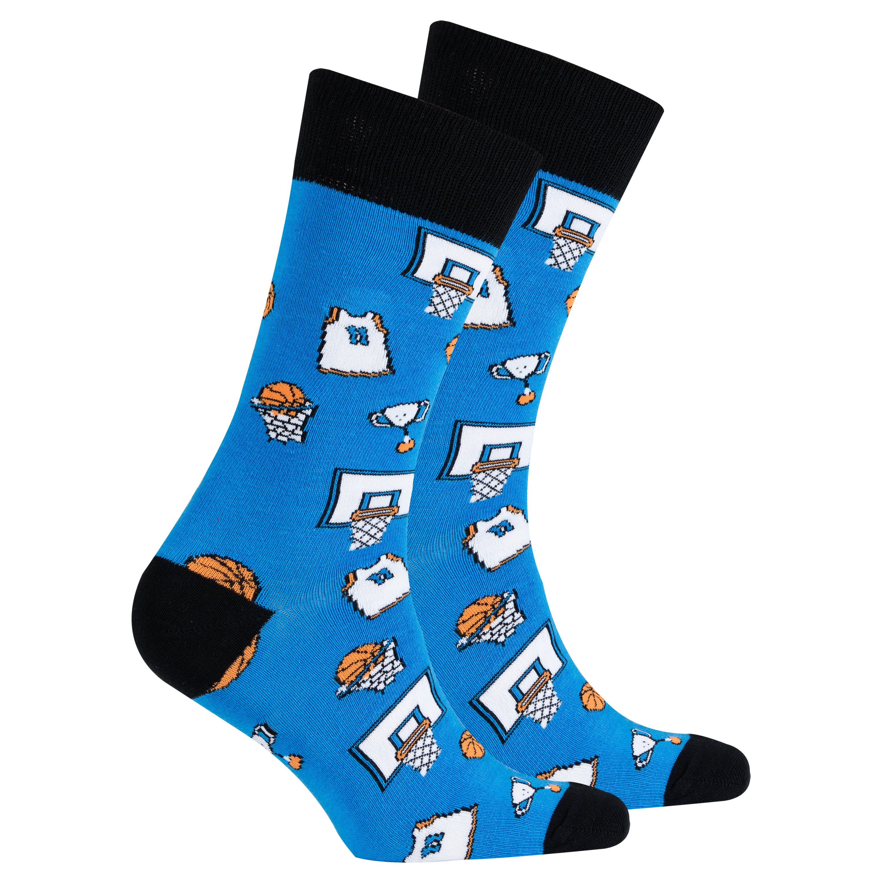 Men's Basketball Socks featuring colorful designs and soft Turkish cotton for comfort and style.