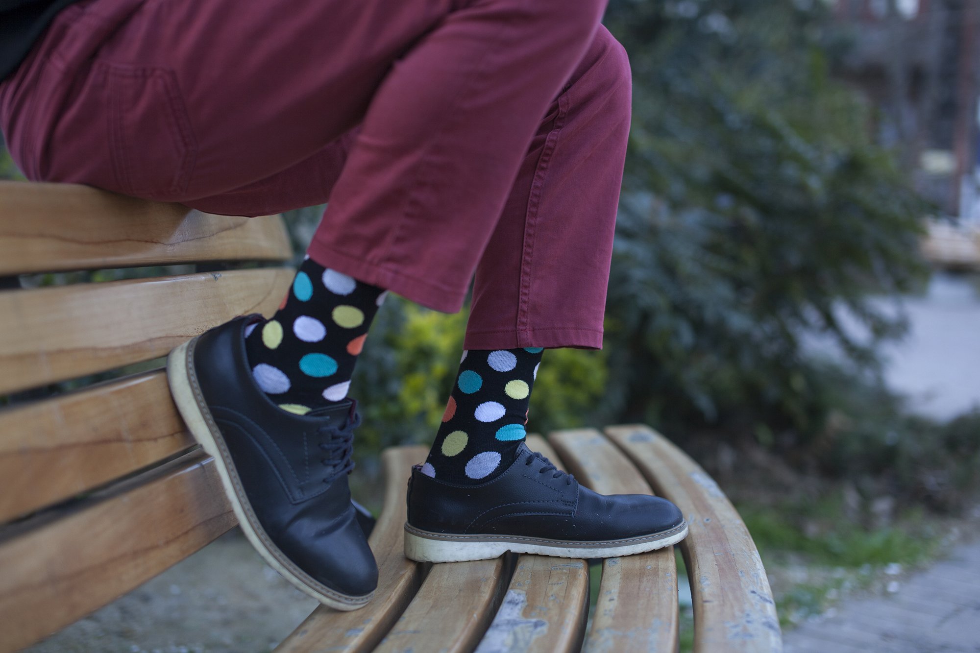 Men's Chic Mix Set Socks featuring colorful designs and premium Turkish cotton for comfort and style.