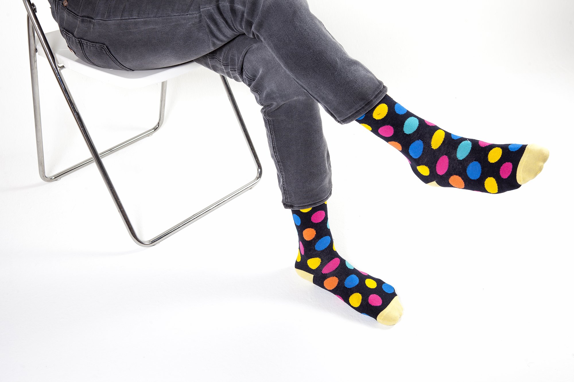 Men's Dapper Mix Set Socks featuring colorful designs and premium Turkish cotton for comfort and style.