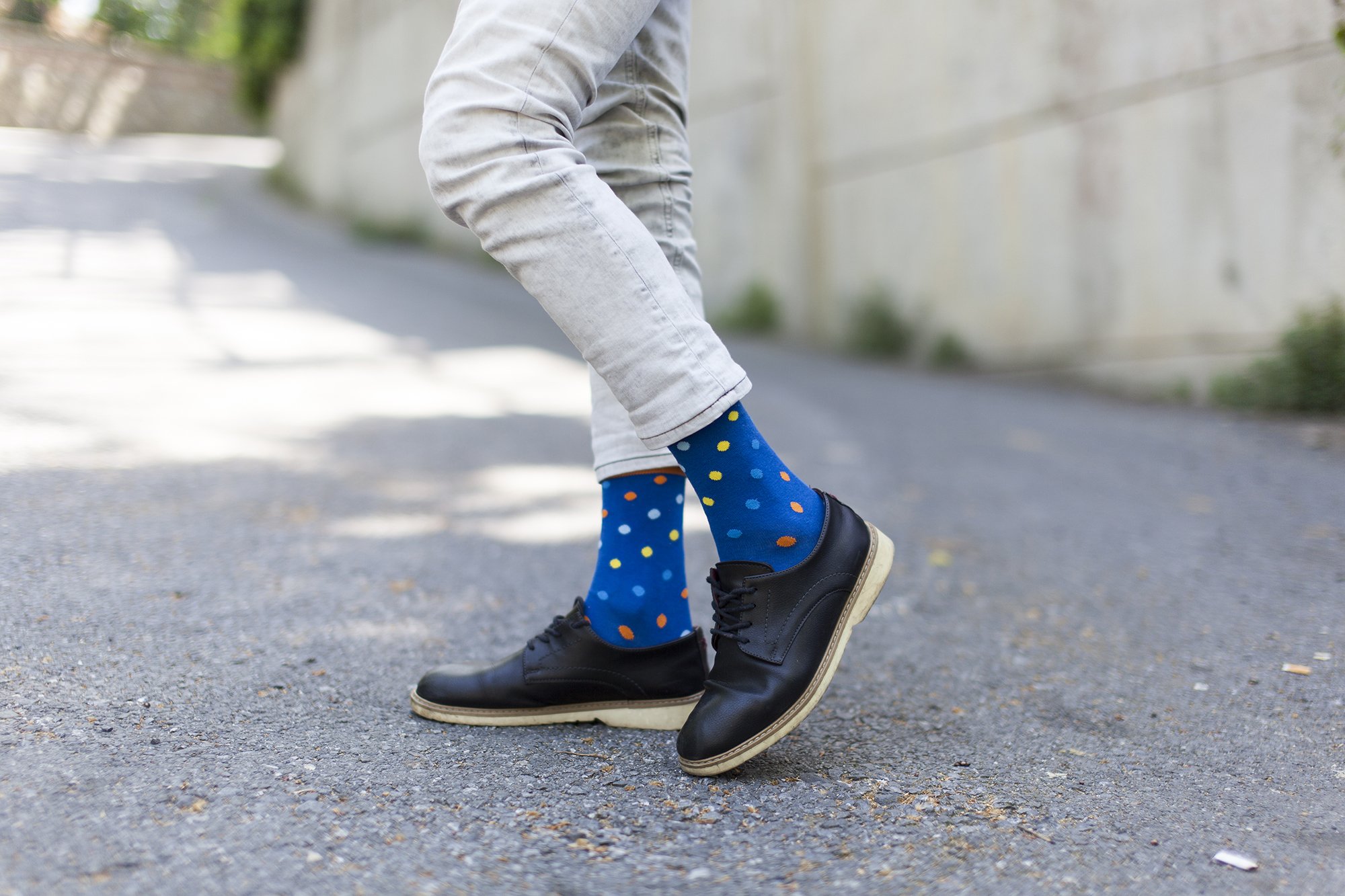 Men's Funky Mix Set Socks featuring colorful designs and premium Turkish cotton for comfort and style.