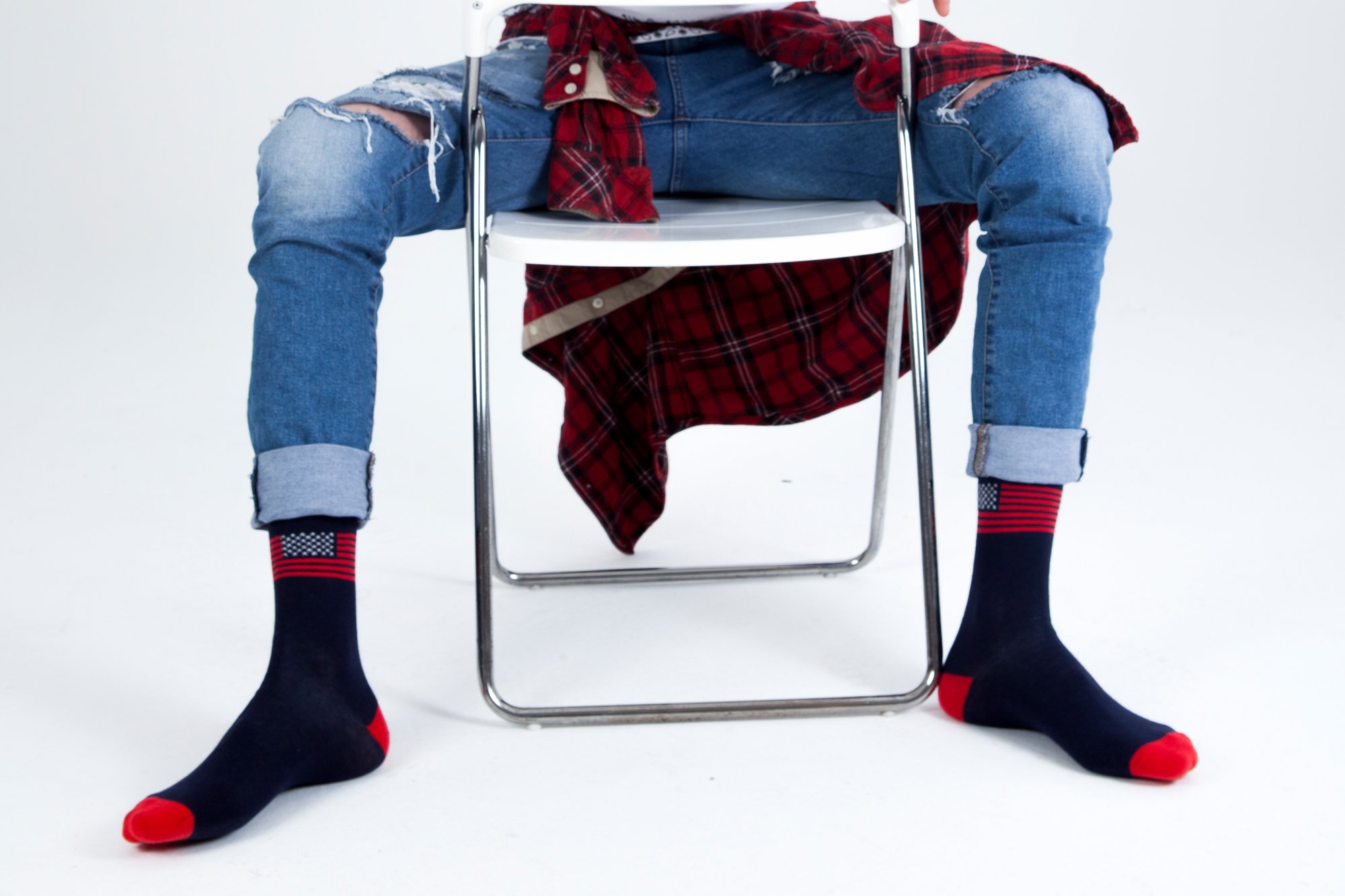 Men's Patriot Socks featuring colorful designs and premium Turkish cotton for comfort and style.