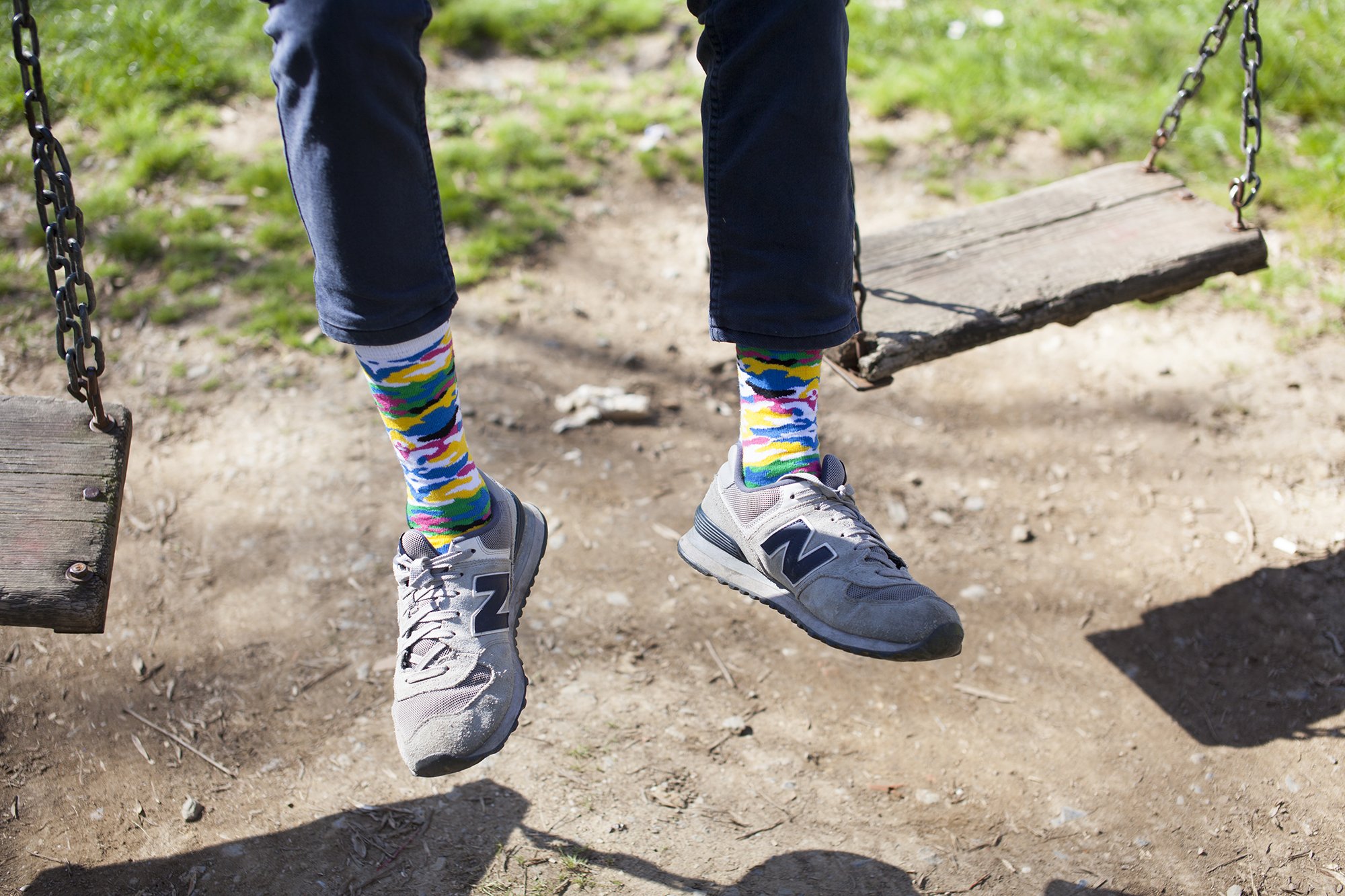 Men's Pearl Camo Socks featuring a unique camo design in soft cotton blend, perfect for stylish comfort.