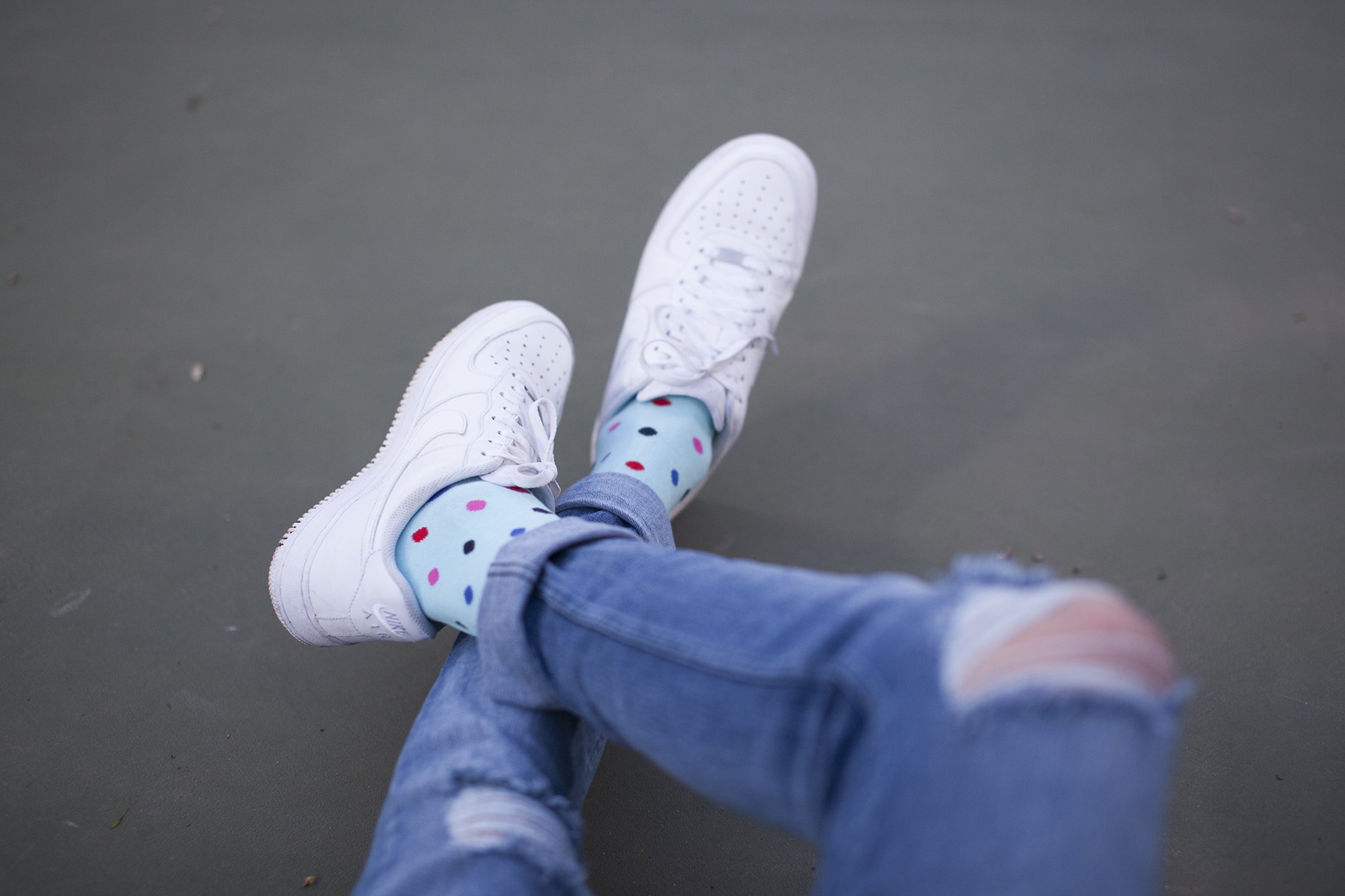 Men's Sky Blue Socks featuring a vibrant color and trendy patterns, made from soft Turkish cotton for comfort.