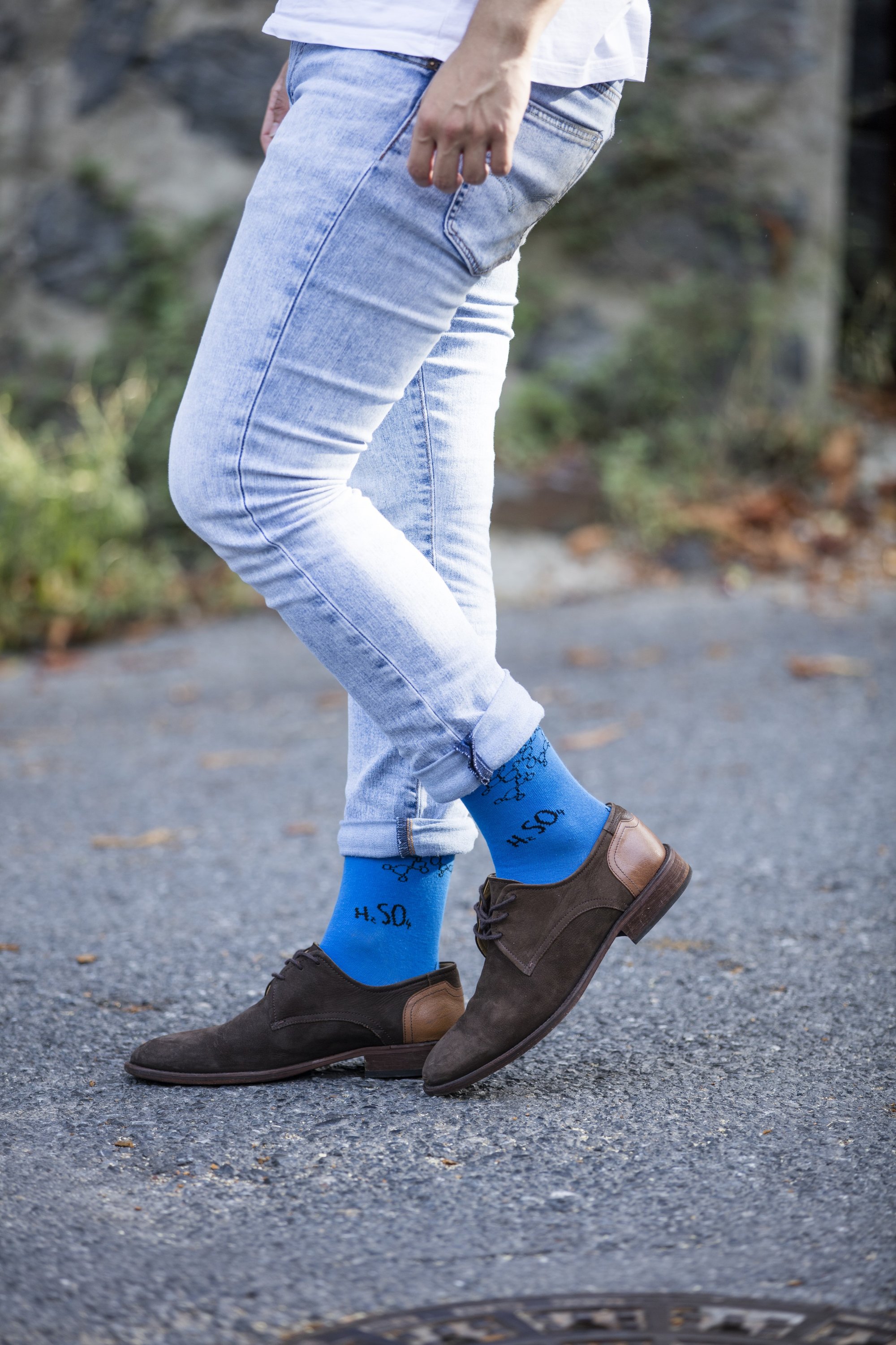 Men's Stem Series Socks featuring colorful designs and premium Turkish cotton for comfort and style.