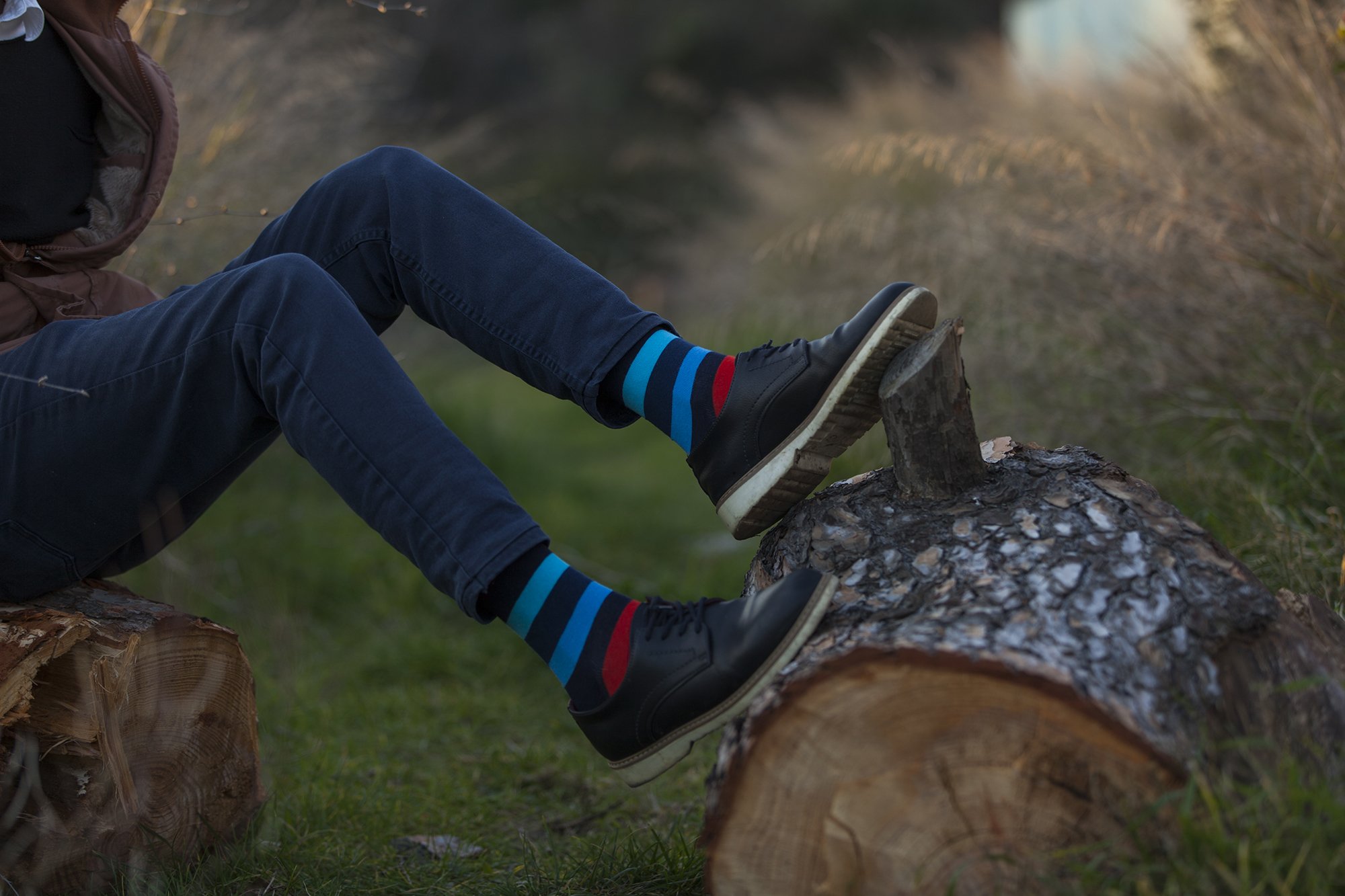 Men's Traditional Mix Set Socks featuring colorful designs and premium Turkish cotton for comfort and style.