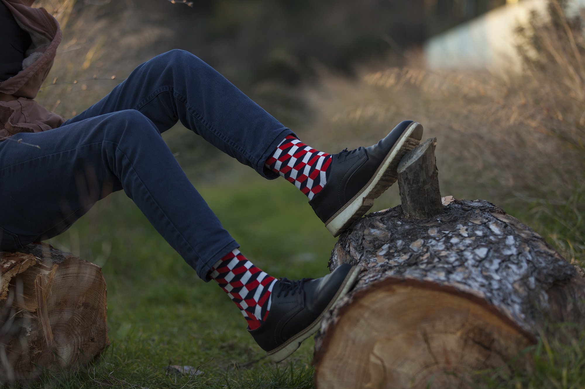 Men's Traditional Mix Set Socks featuring colorful designs and premium Turkish cotton for comfort and style.