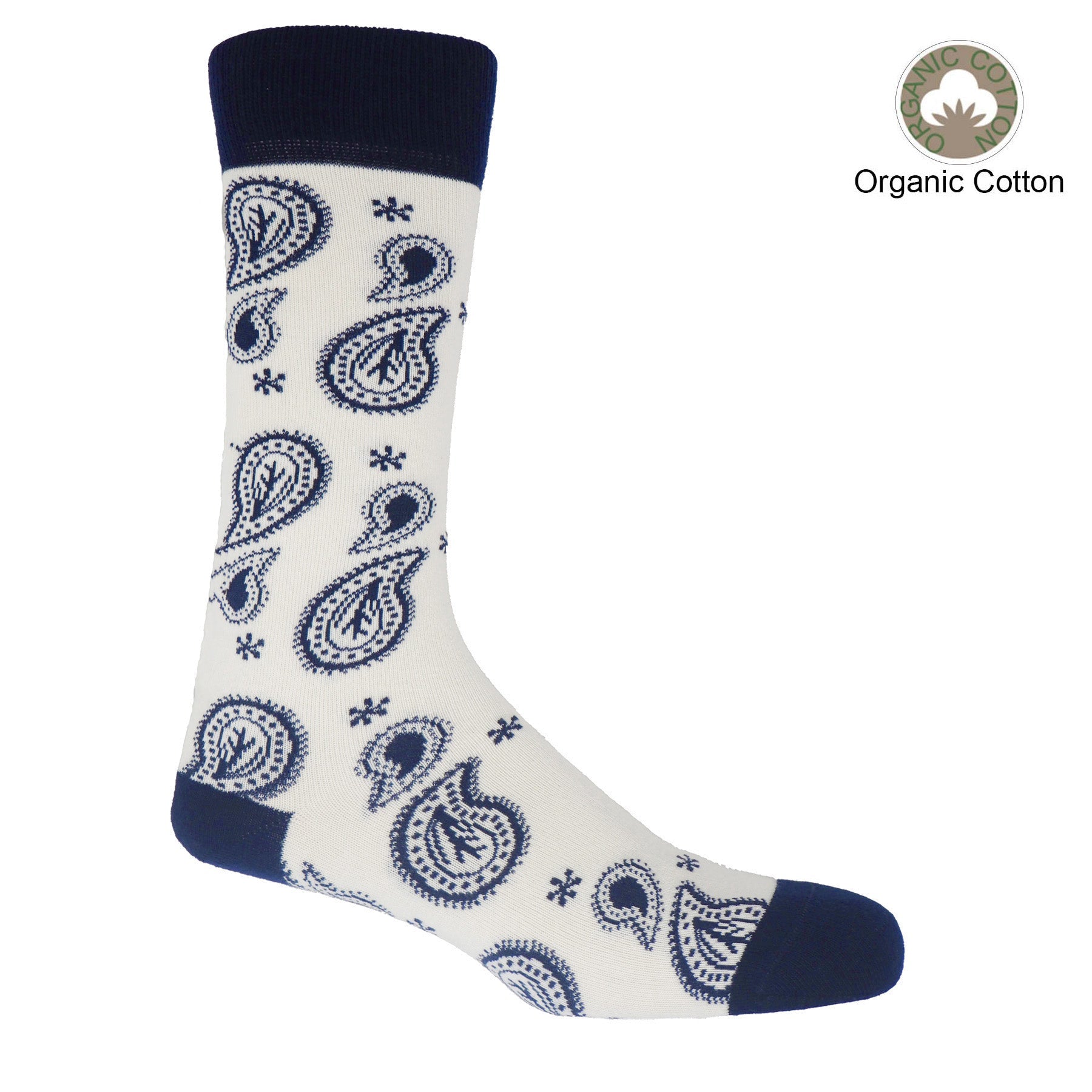 Oceanic Men's Gift Box featuring luxury cotton socks in serene blue tones, elegantly packaged for gifting.