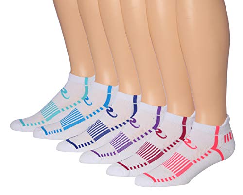 Ronnox Men's 6-Pairs Low Cut Running Socks in various colors, showcasing their low cut design and performance features.