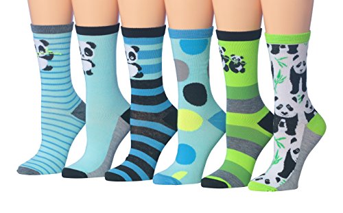 A colorful assortment of Tipi Toe Women's penguin novelty socks featuring various playful penguin designs.